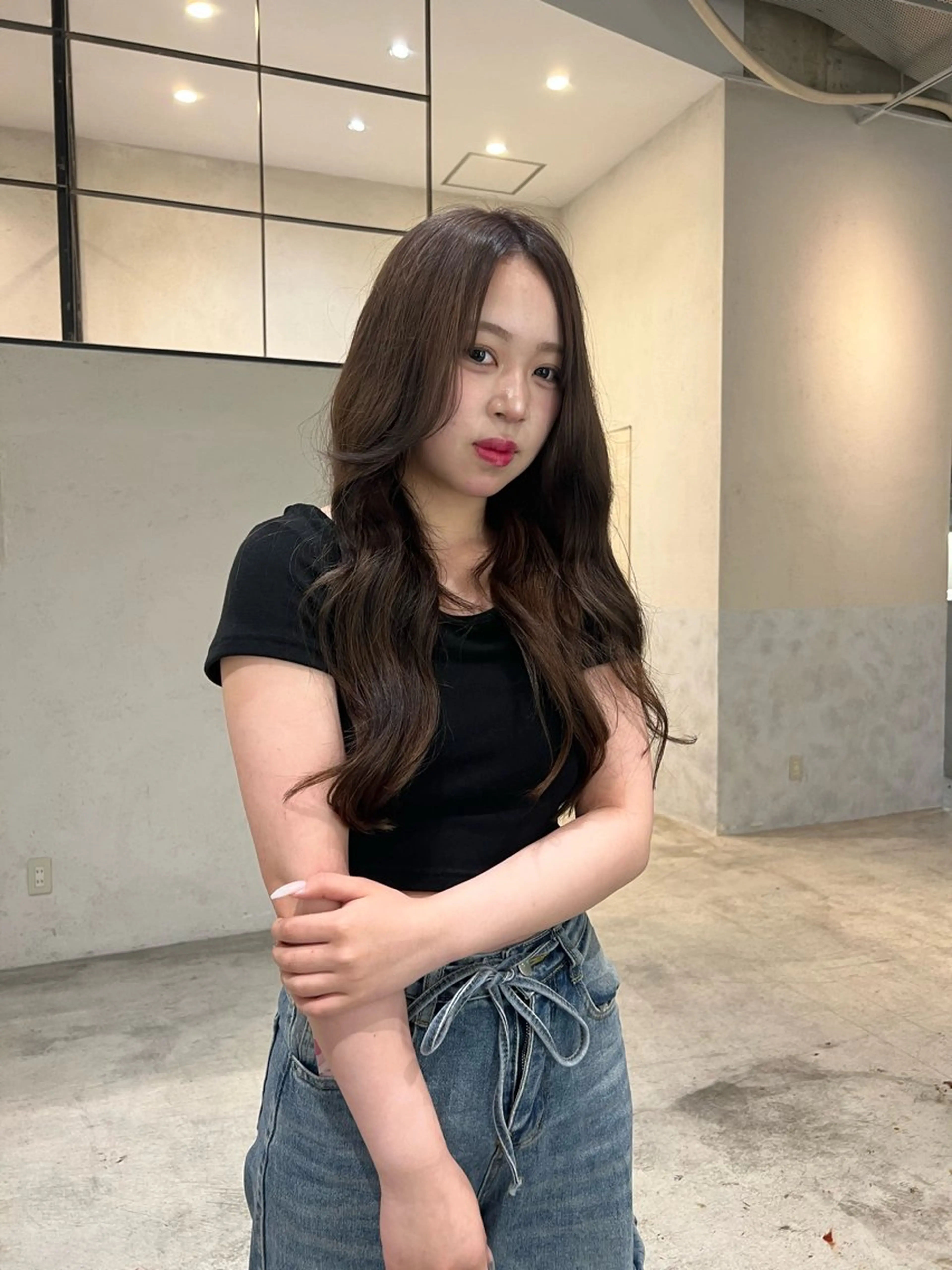 ロング カラー ヘアアレンジ 【海外風カラー】 DEAN/YUYAのヘアスタイル