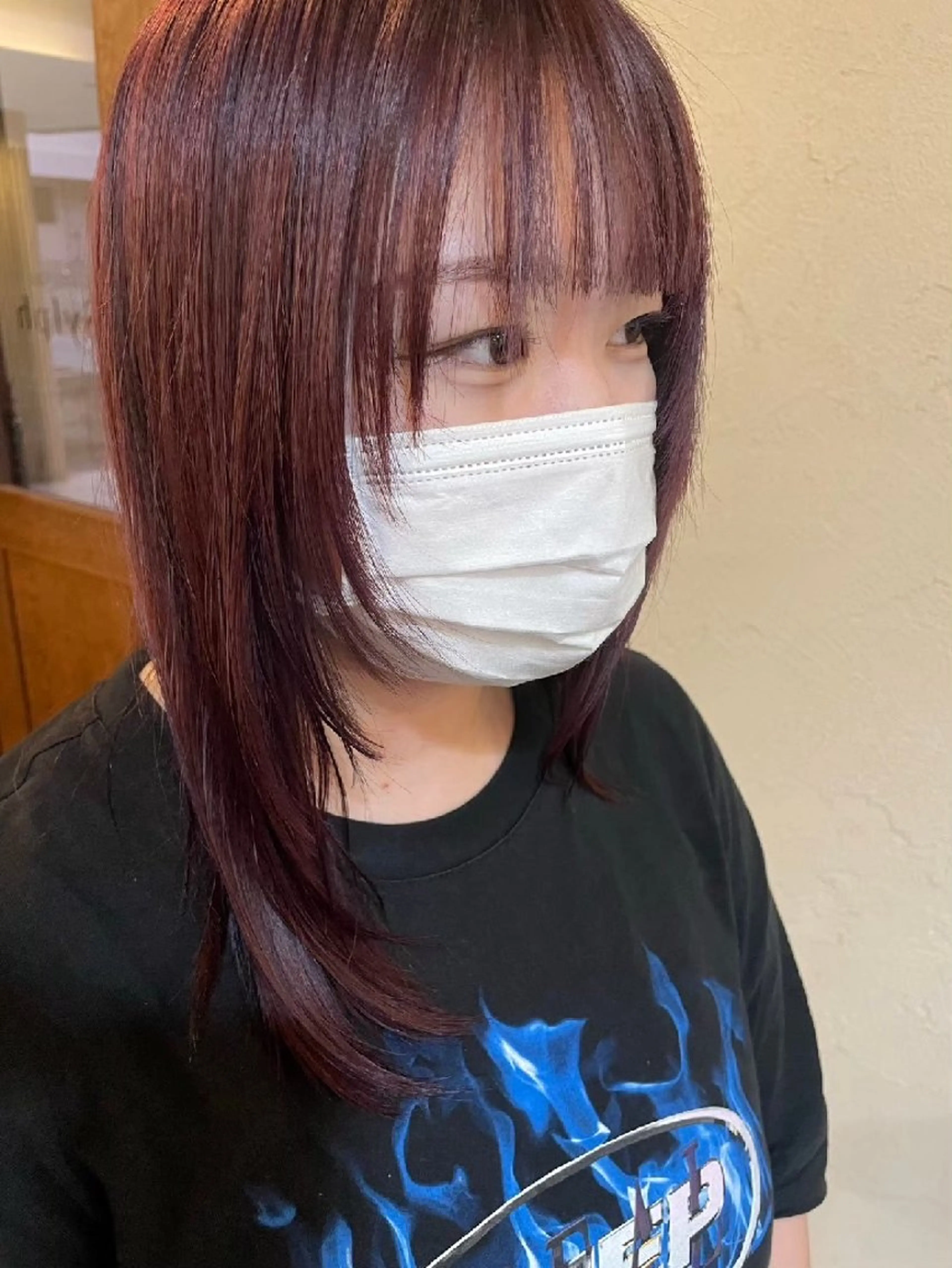 カラー ヘアカラー 束感まつぱ🥑🤍 NATUKI🤍のマツエク・マツパデザイン