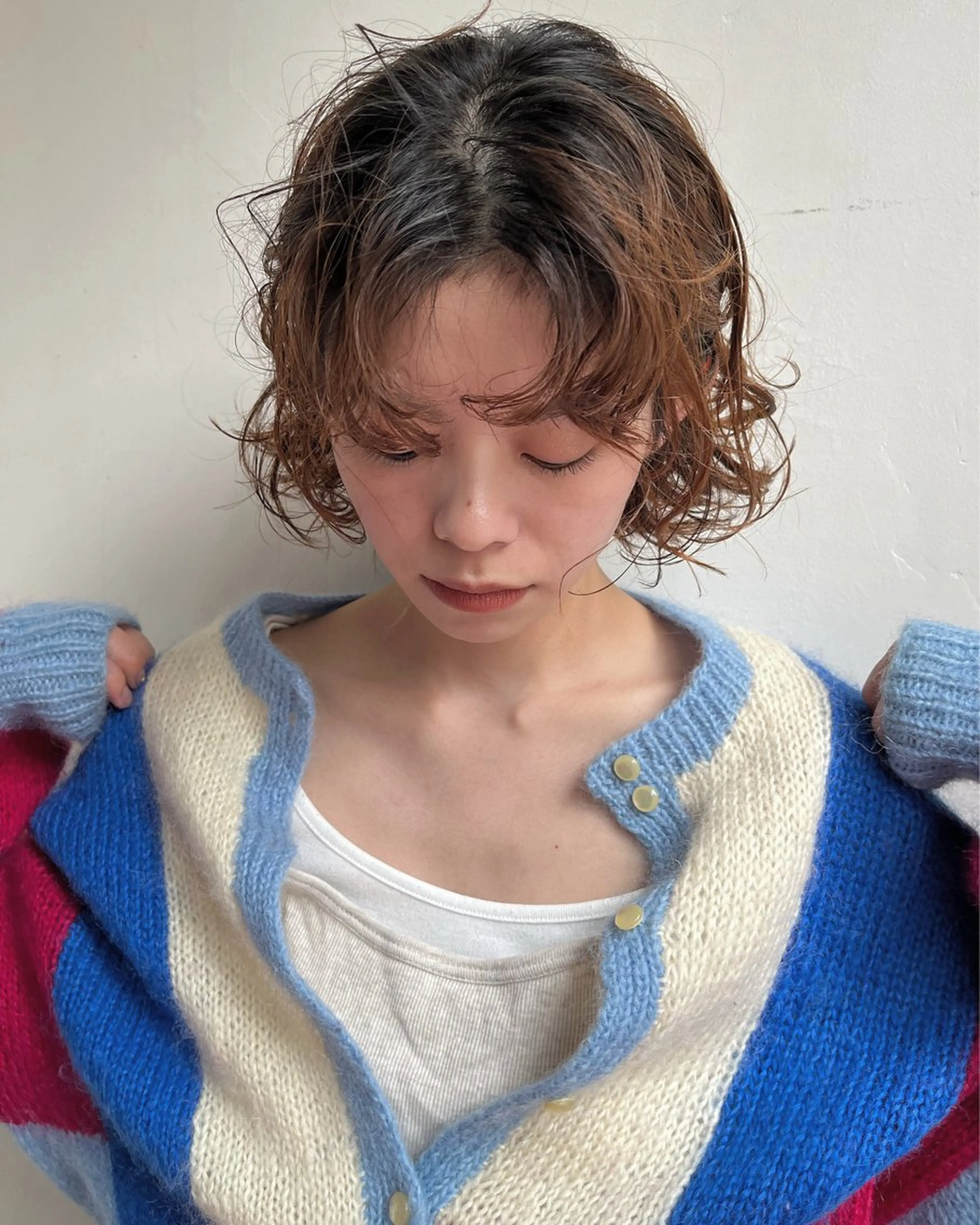 ショート パーマ 🧸メンズカット 🧸conatsuのヘアスタイル