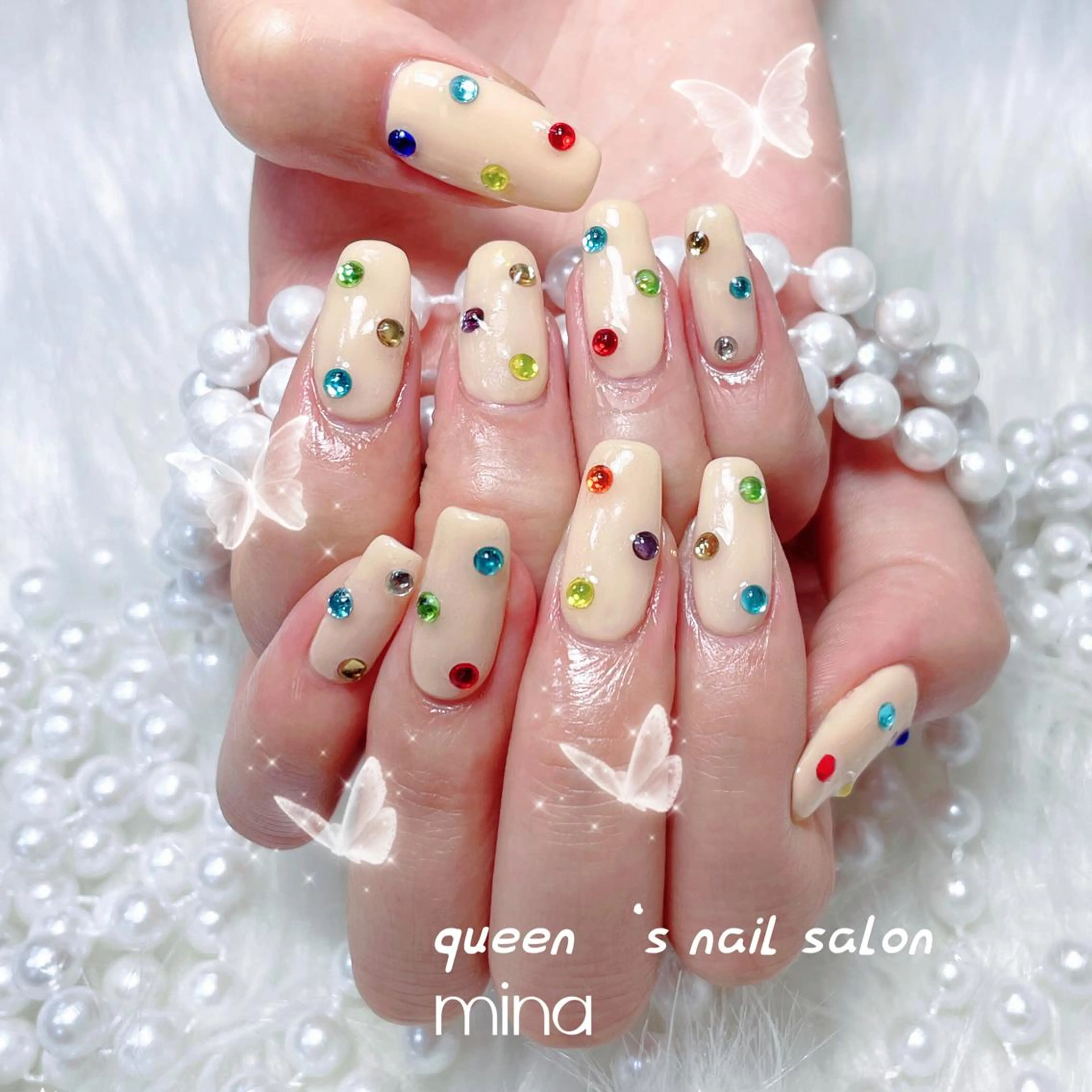 ネイル ハンドネイル queens nailsalonのネイルデザイン