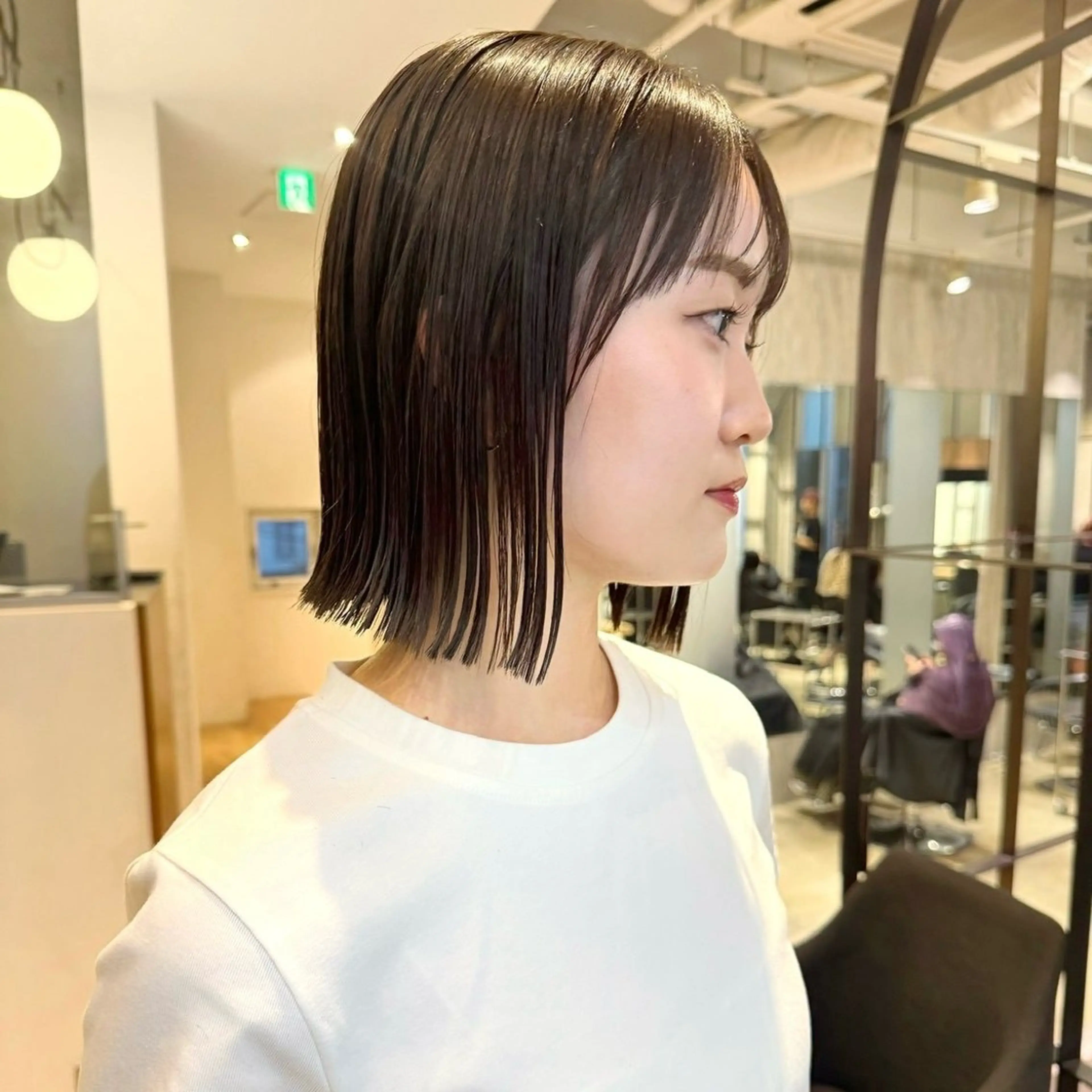 ショート カット ヘアカラー トリートメント 銀座/髪質改善カラー /ボブ/本田 聖のヘアスタイル