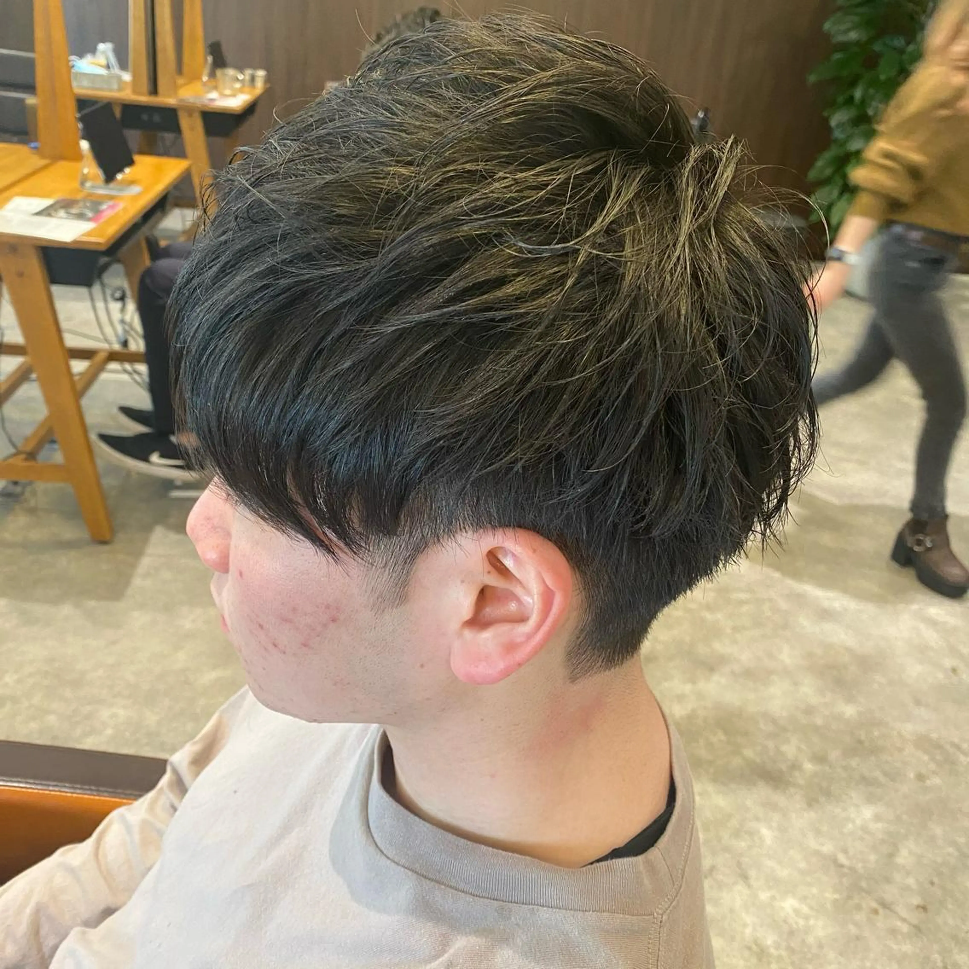 メンズ Maison/松本/ 艶髪/カラー/メンズのヘアスタイル