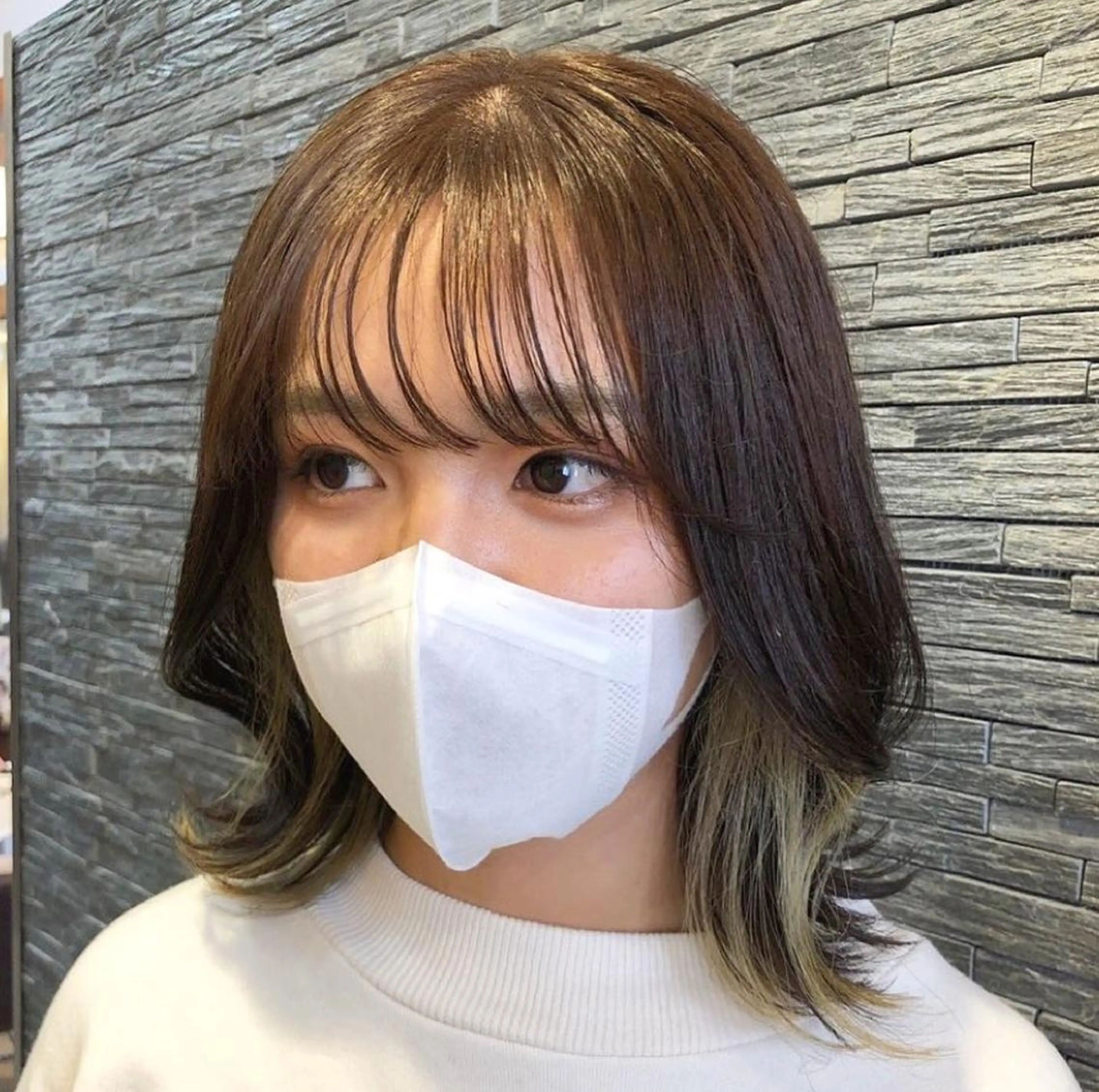 カラー イヤリングカラー PASSION 仙台長町のヘアスタイル