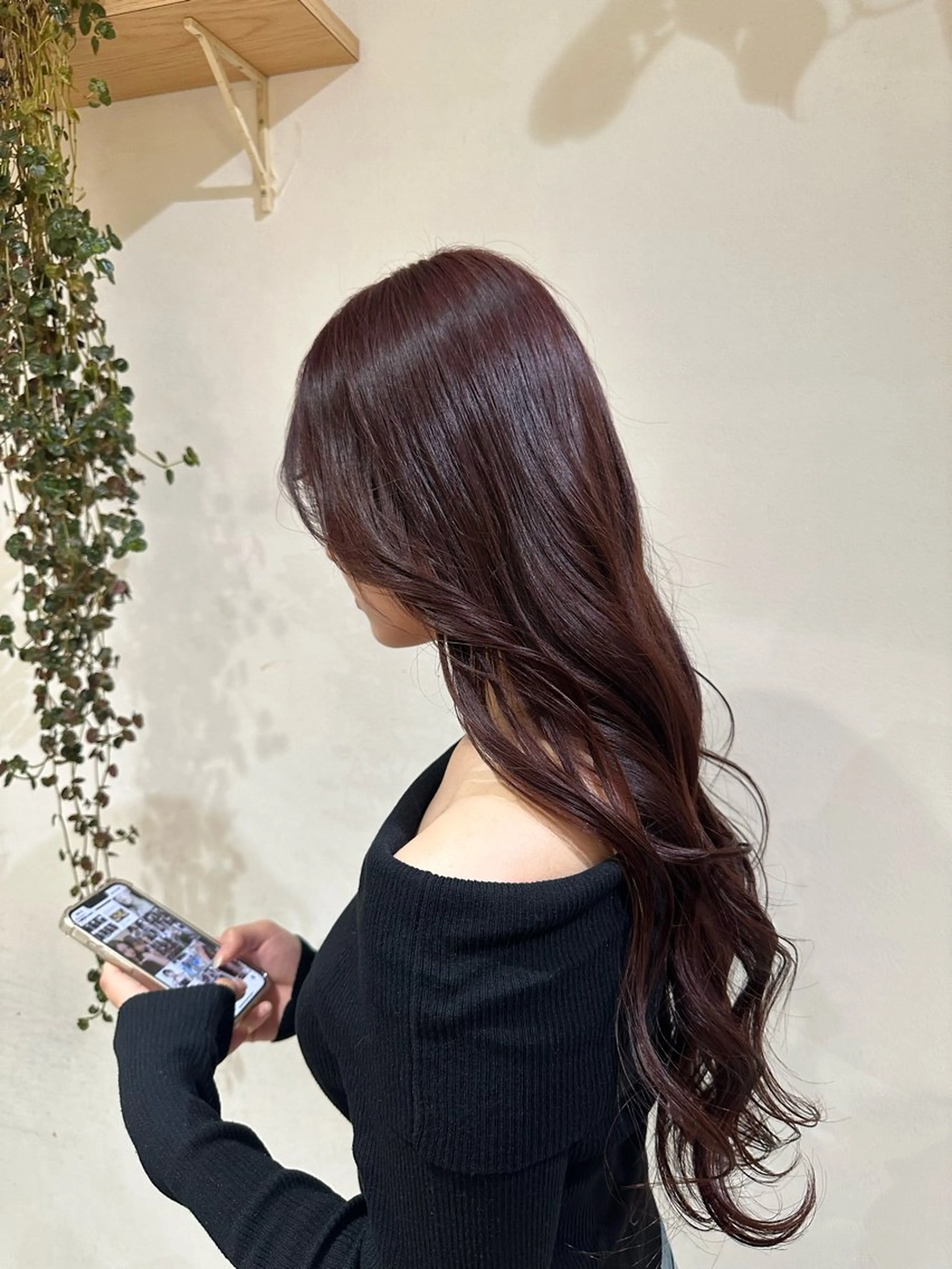 ロング カラー カット ヘアカラー モテhair♡.* マツエク/さくら🍨のマツエク・マツパデザイン