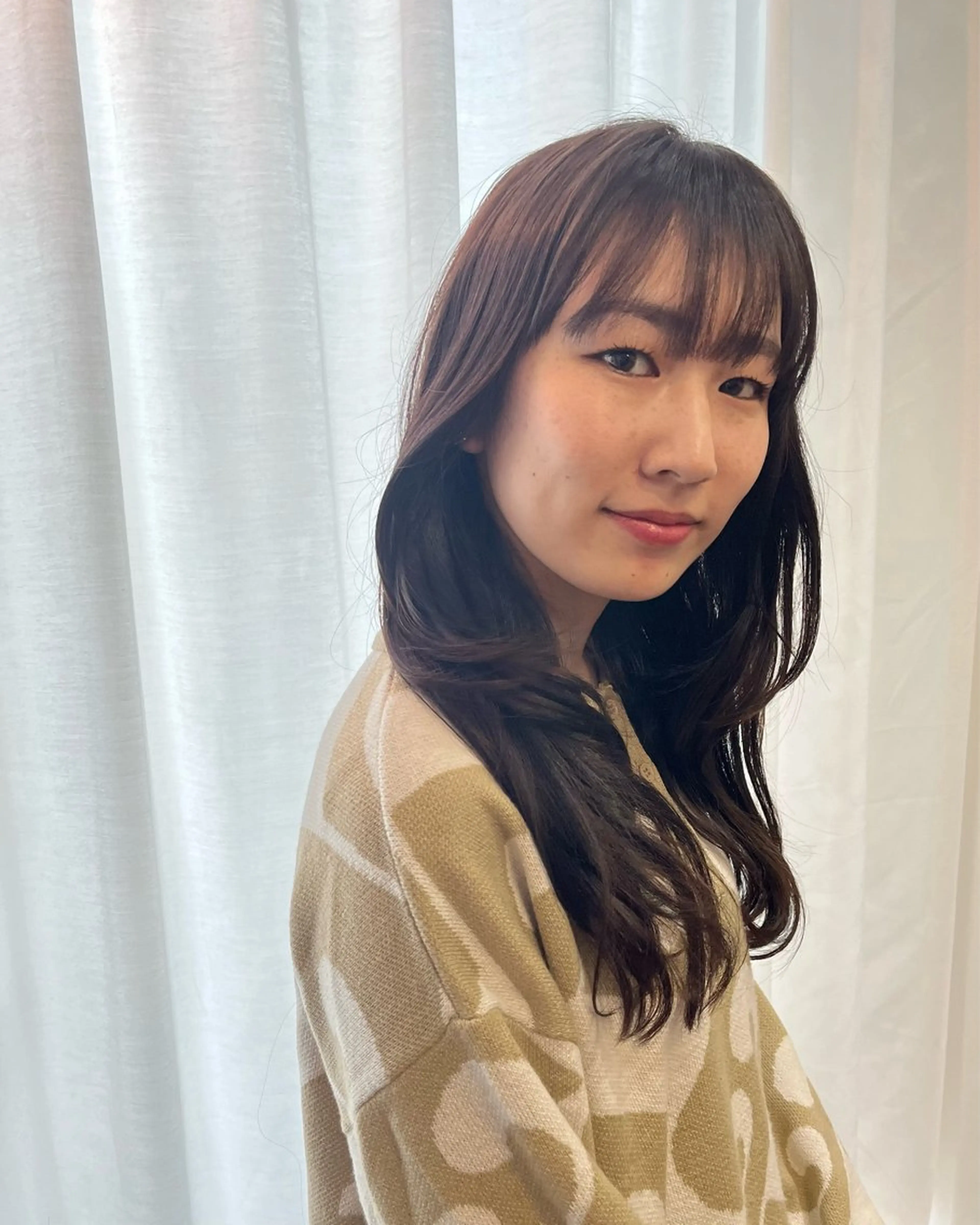 ロング カラー 黒髪 ブラウンカラー CANVAS所属・サロン撮影モデル募集 💐mizukiのその他イメージ