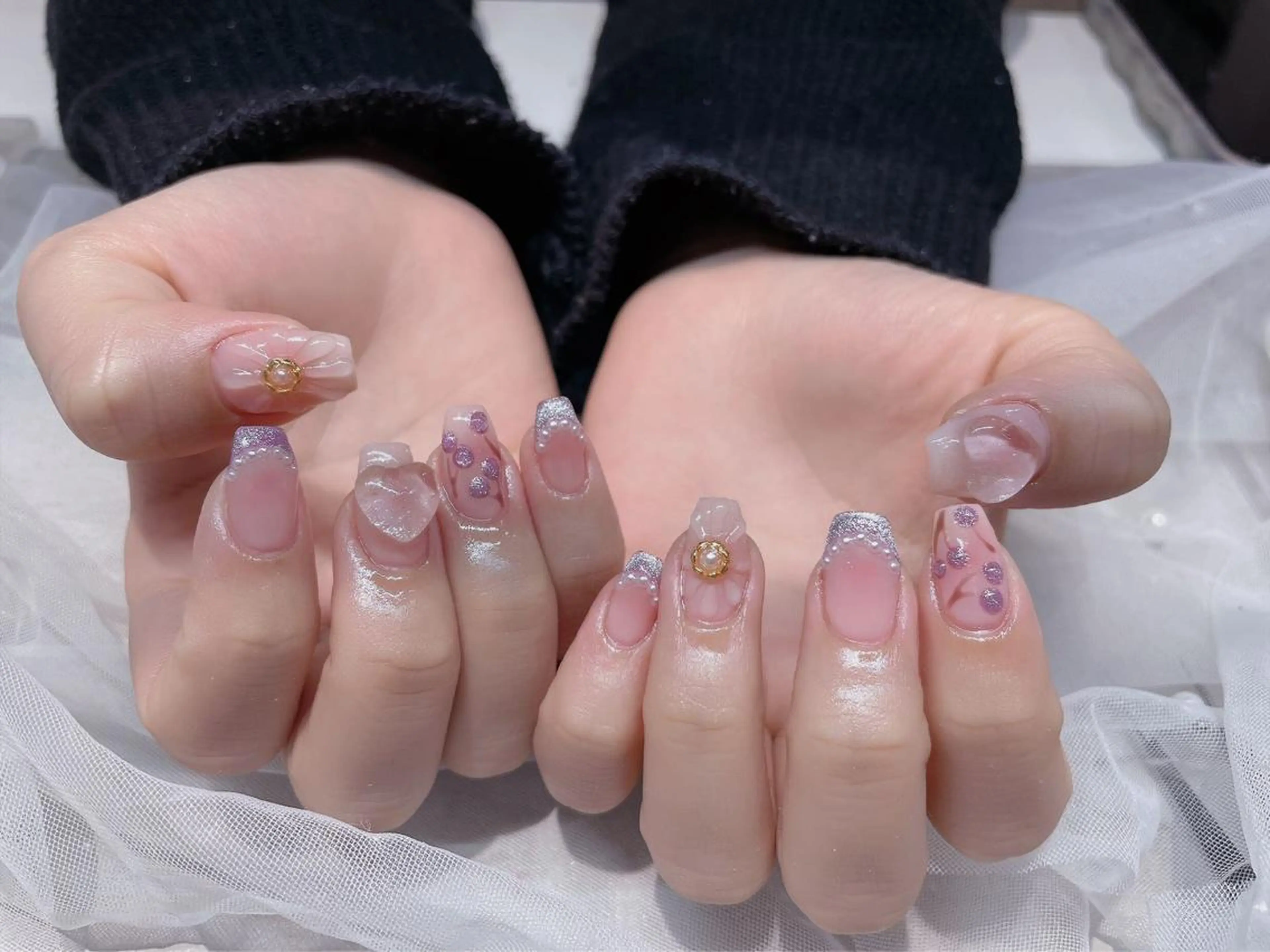 ネイル 長さだし専門店 M2　rikaのネイルデザイン