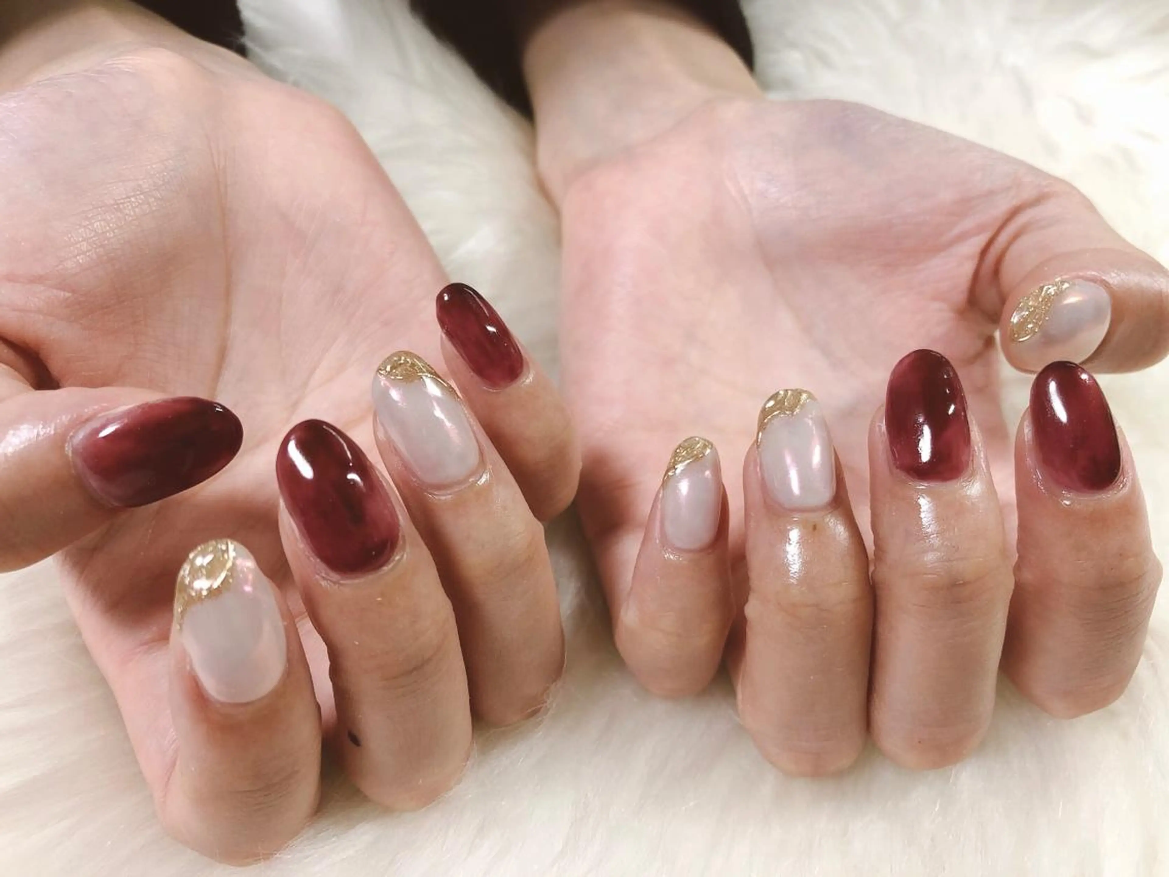 ネイル 冬ネイル クリスマス kiki nail 二子玉川のネイルデザイン