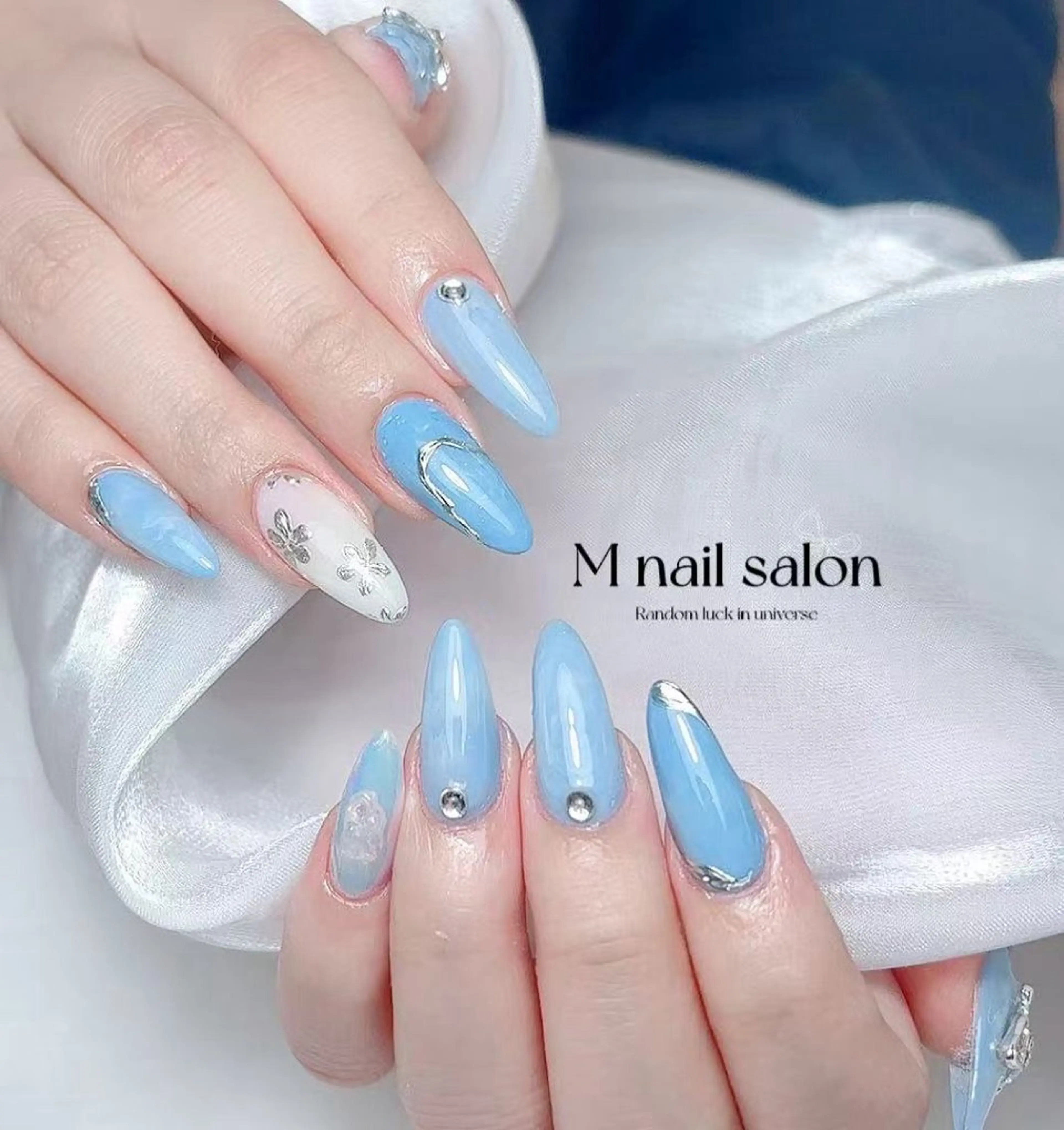 ネイル M🌷nail 長さだし専門店のネイルデザイン