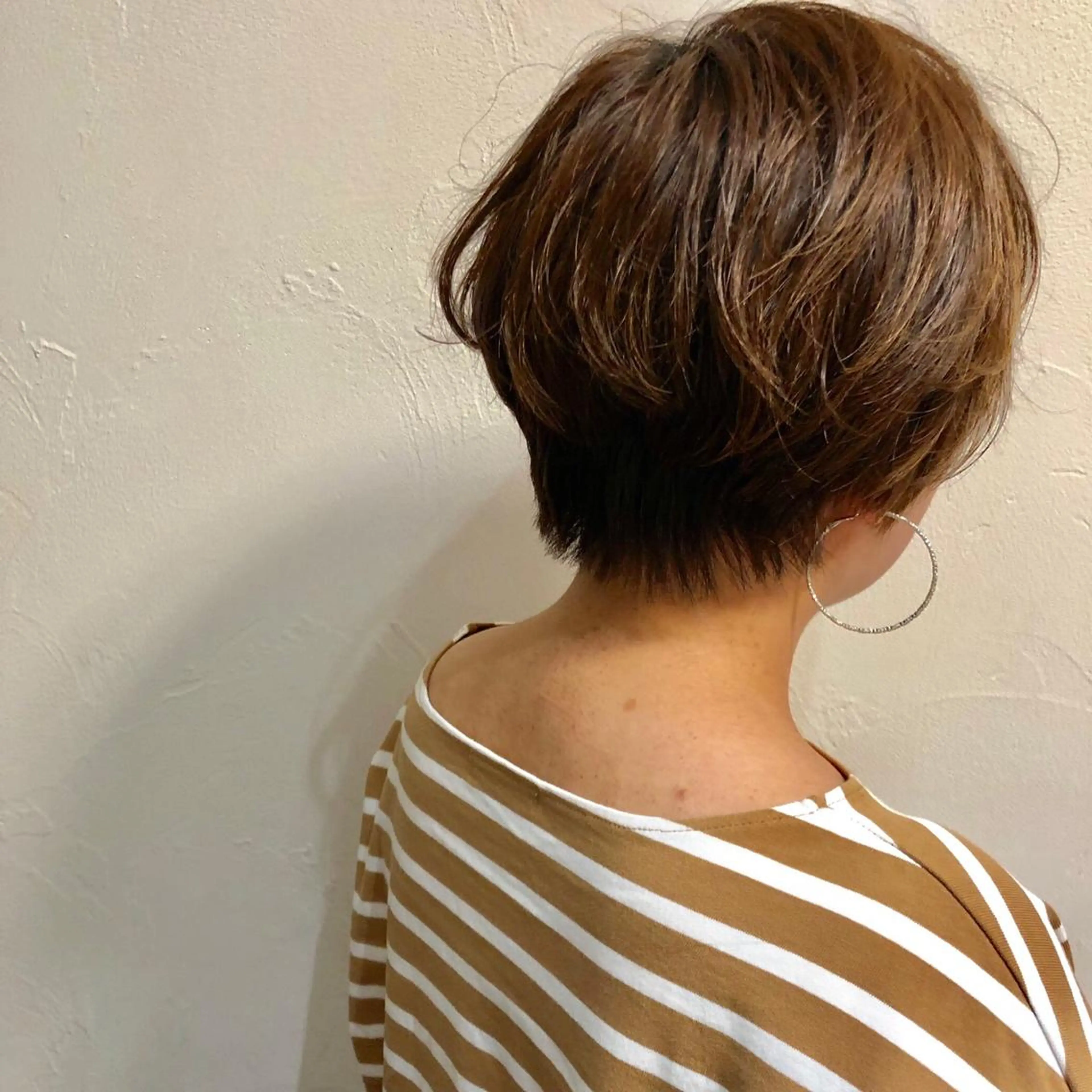 ショート カラー 柏メンズカットパーマ NO.1タイチのヘアスタイル