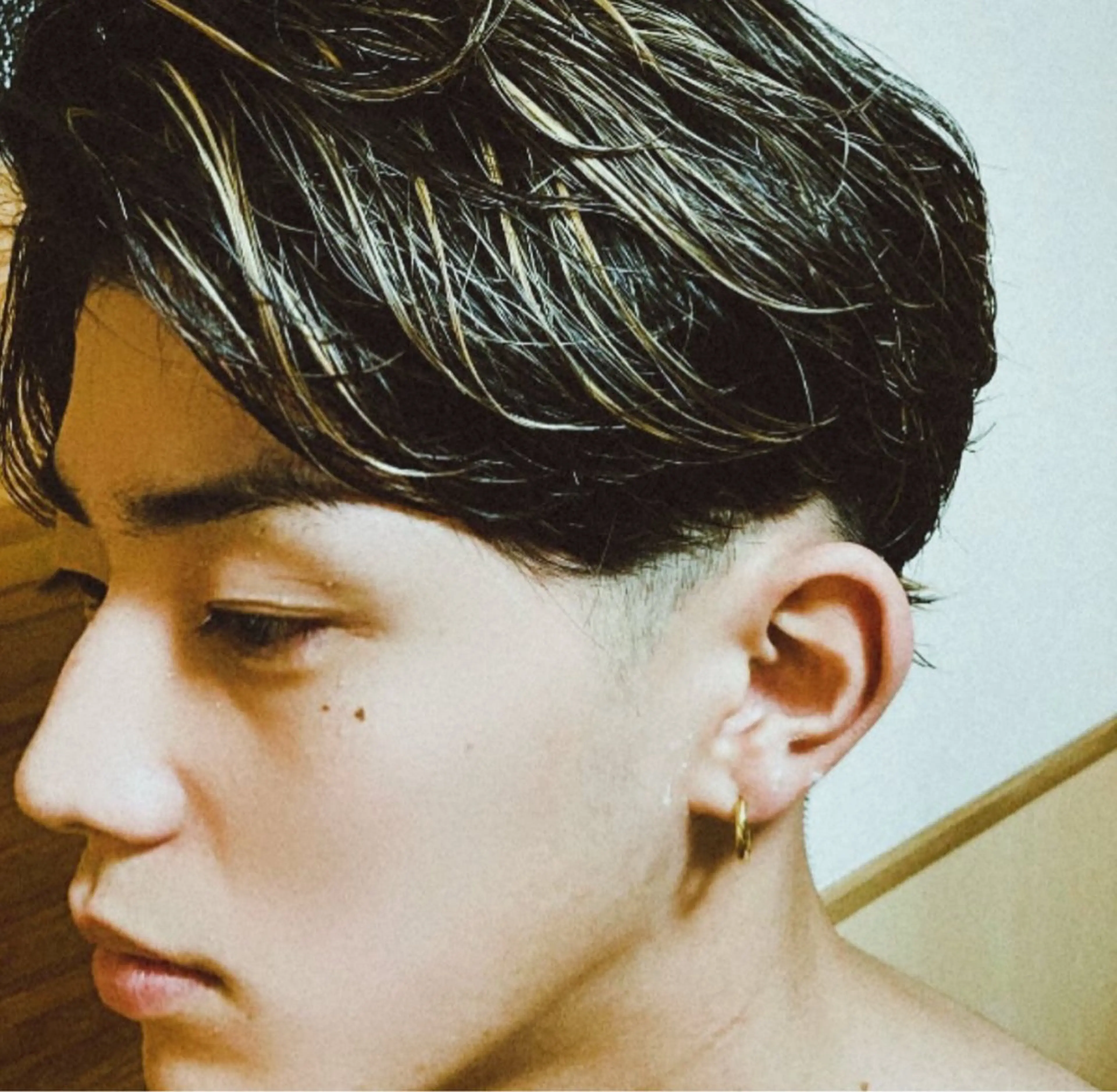 ショート カラー メンズ メンズパーマ eir Luxe所属・カットマン大北 ですのヘアスタイル