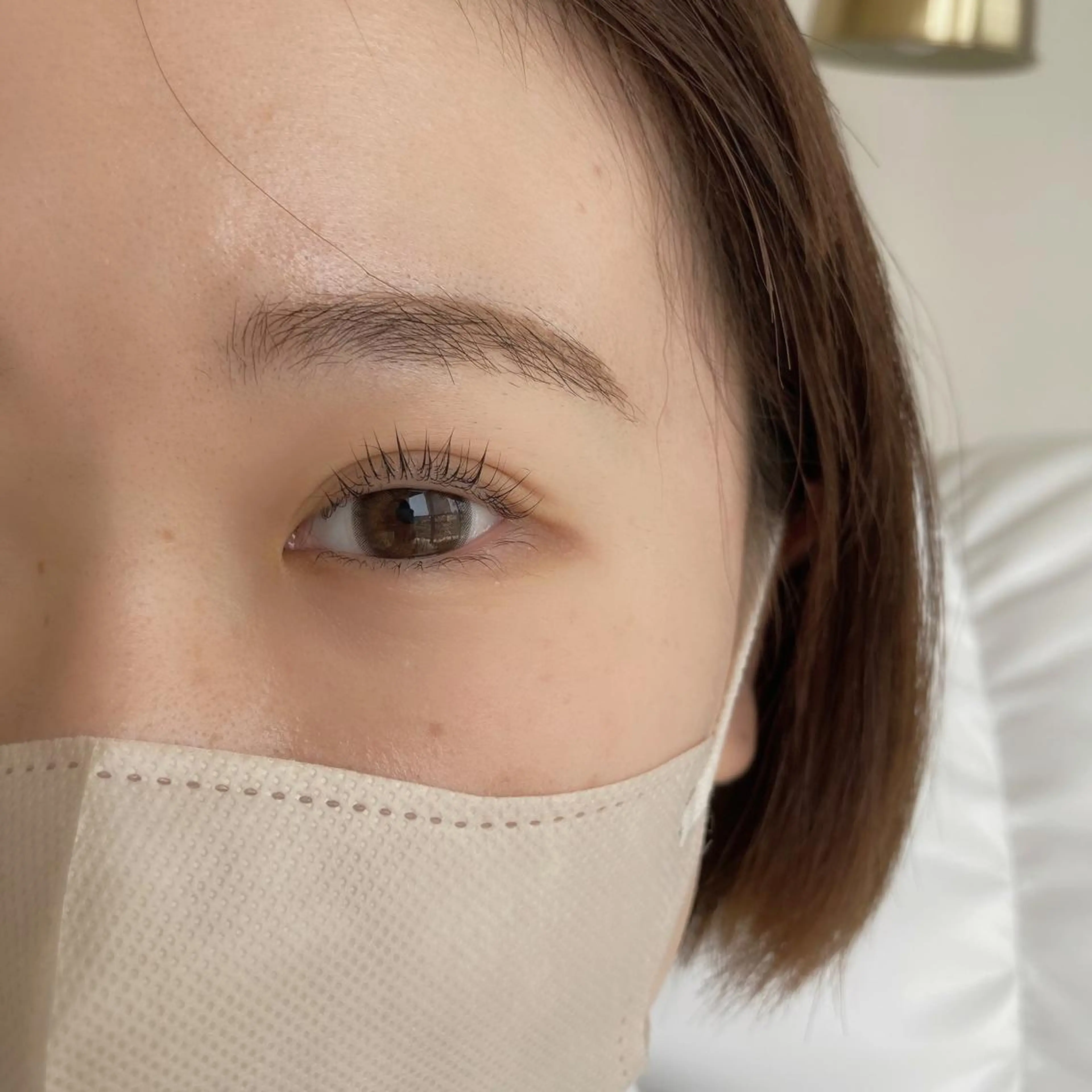 セミロング ネイル マツエク・マツパ アイブロウ 𓊆ᶠᵉᵉʸ𓊇 ᶜᴴᴵᴴᴬᴿᵁのマツエク・マツパデザイン