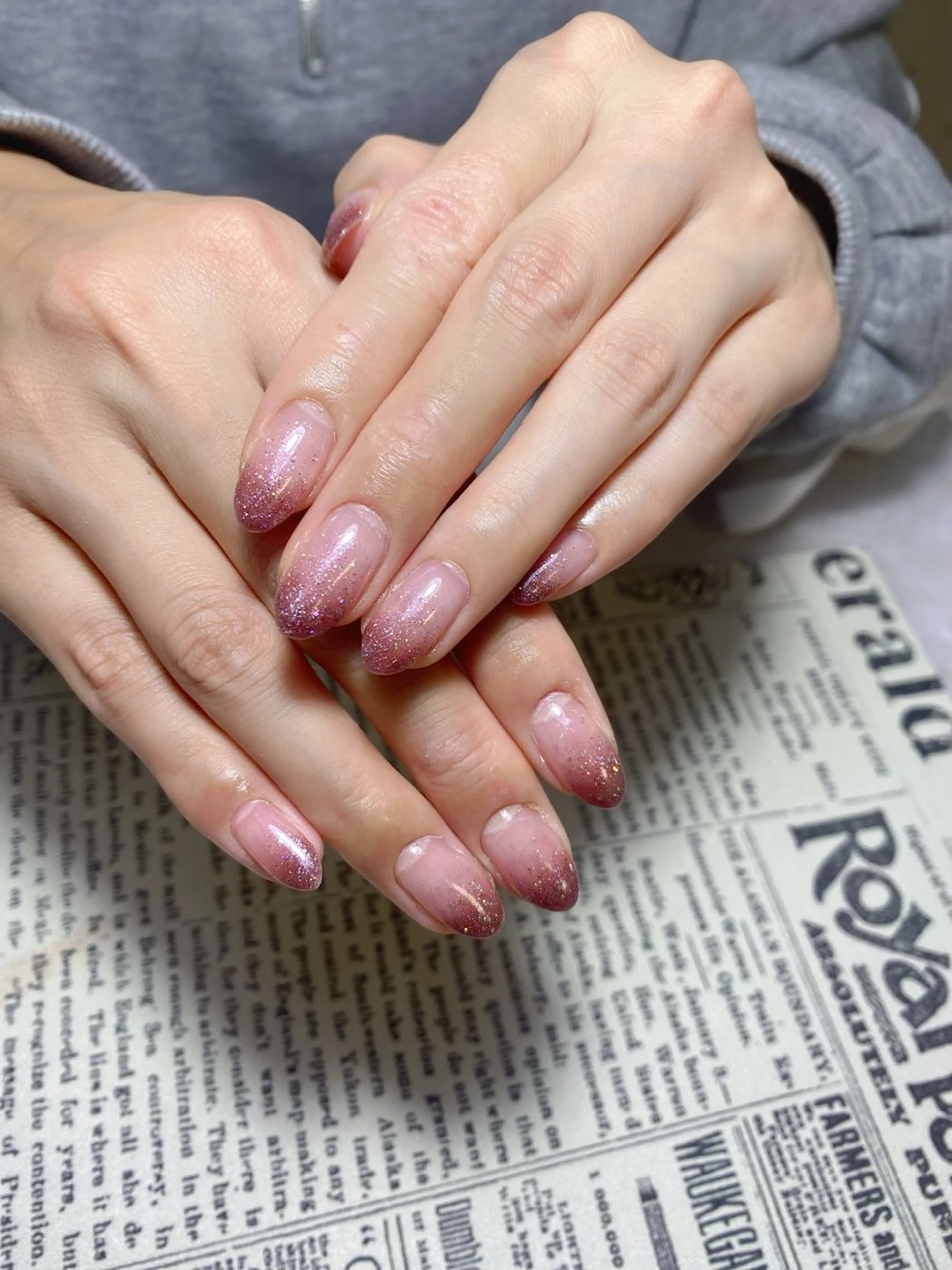 ネイル アートネイル フレンチネイル ジェルネイル グラデーション 韓国ネイル Nail Salon kihi大塚店のネイルデザイン