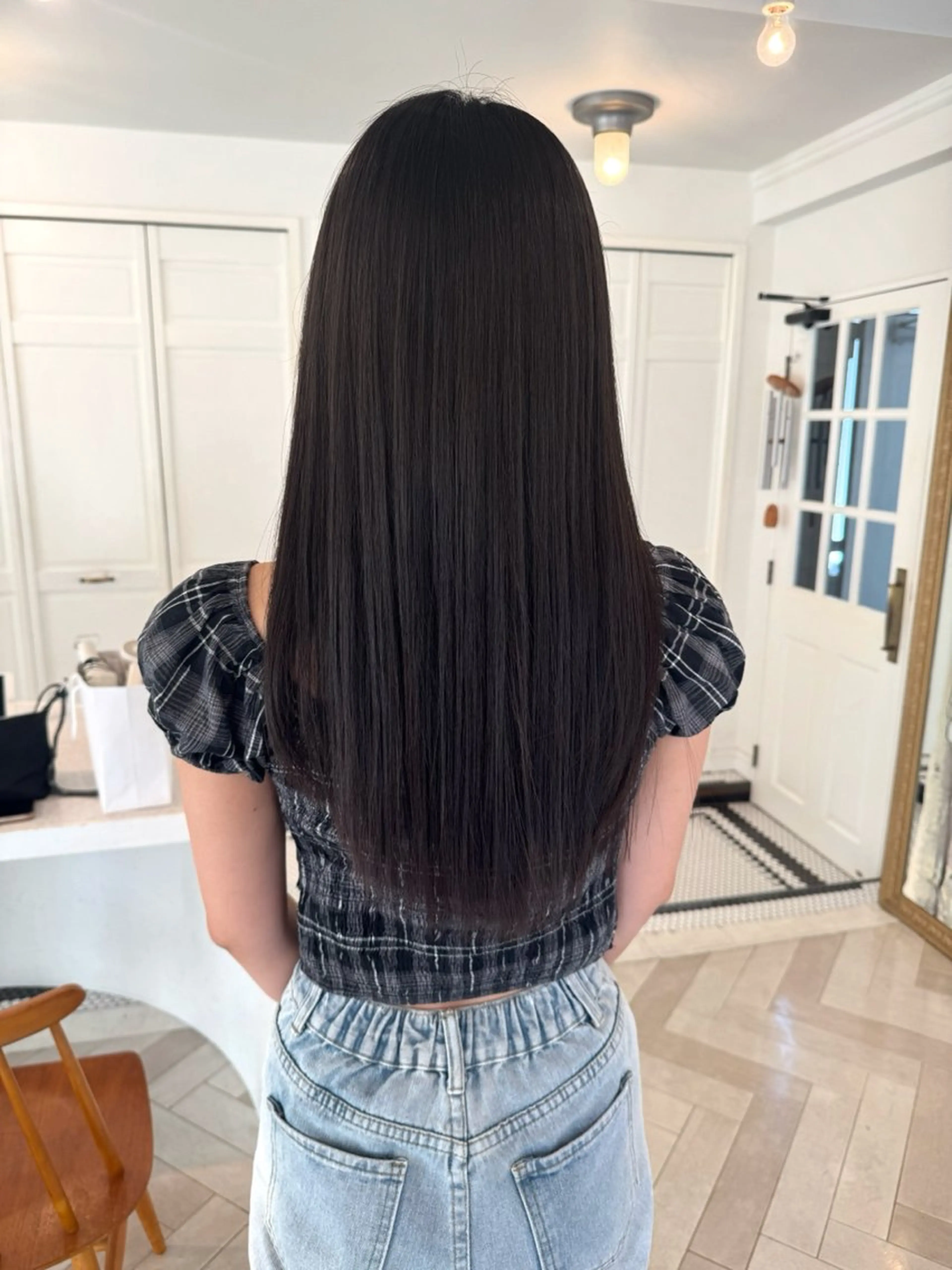 カラー カット ヘアカラー ブリーチカラー🎀 韓国風/寺門美優のヘアスタイル