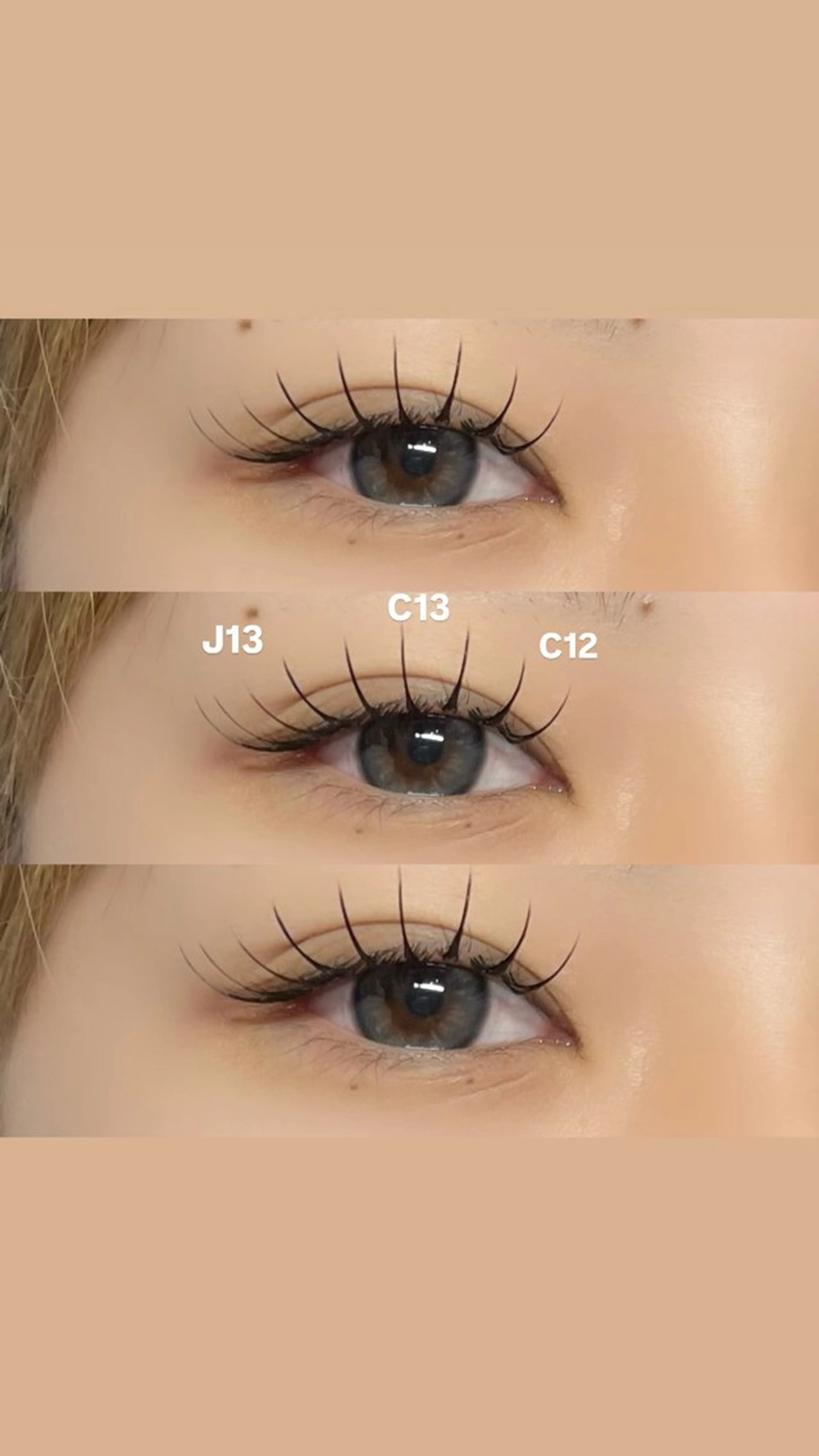 マツエク・マツパ フラットラッシュ sol soraのマツエク・マツパデザイン