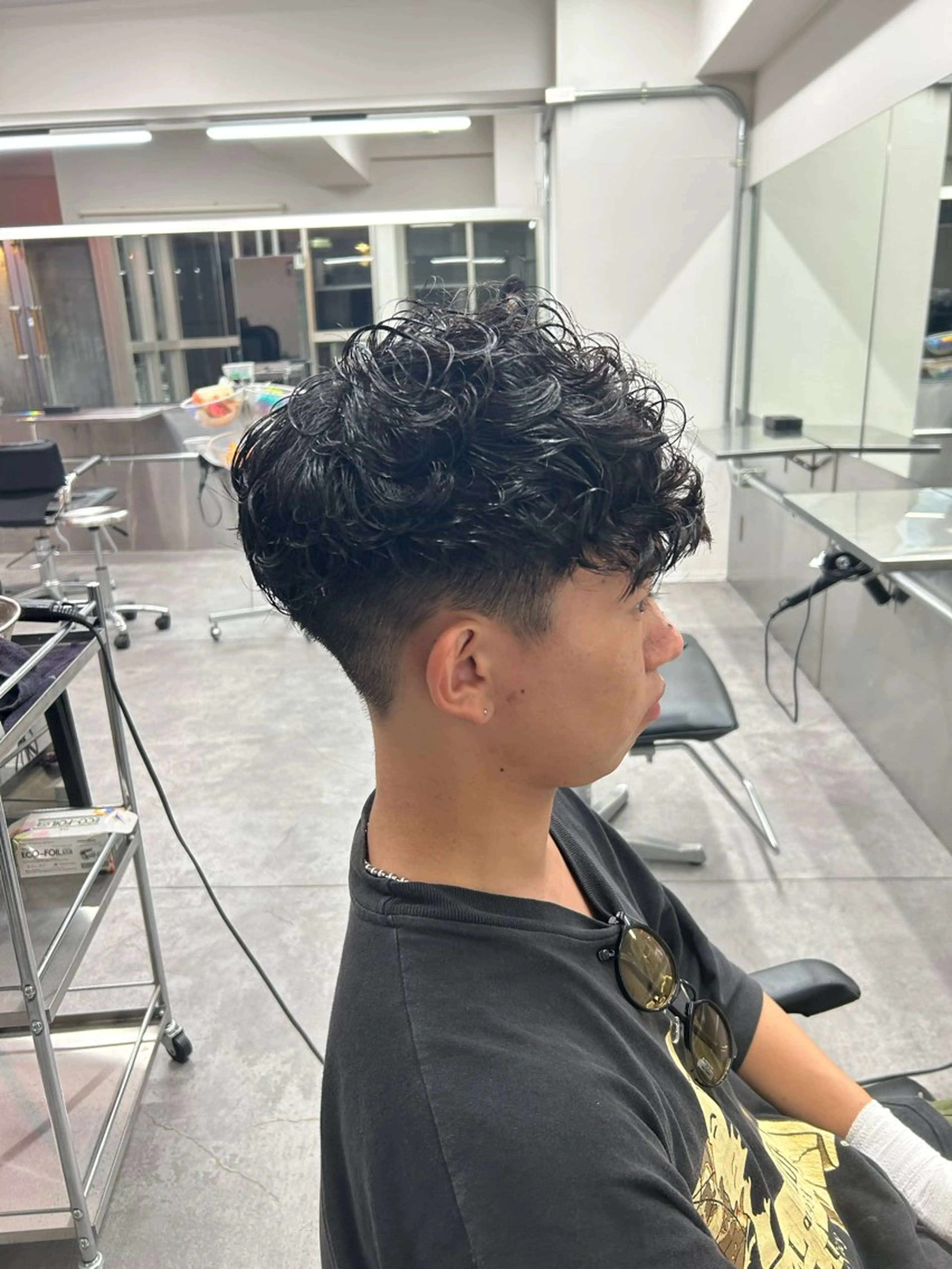 パーマ メンズ カット パーマ パーマ支持率No.1 ❤️🔥安成弾のヘアスタイル