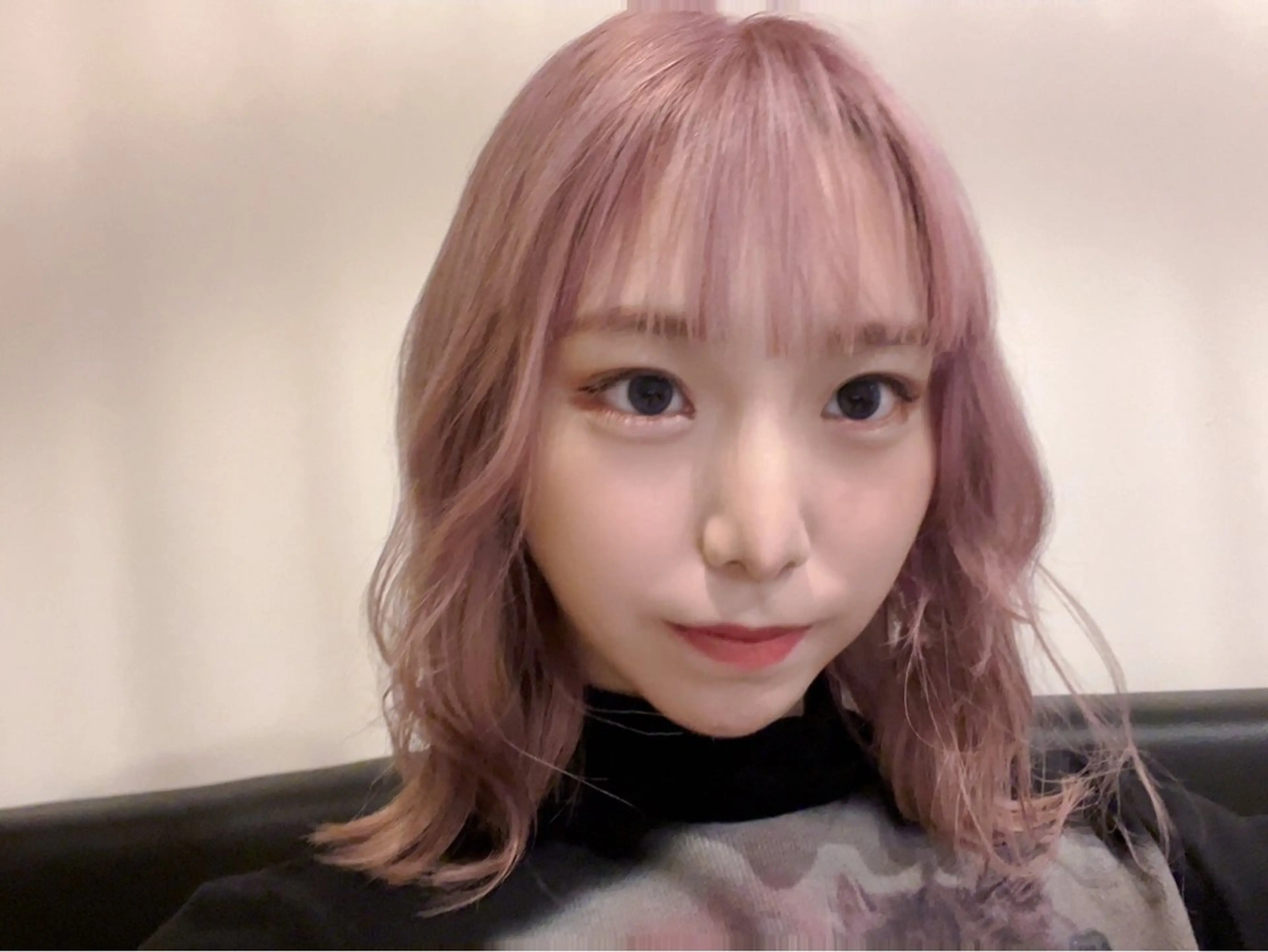 ミディアム ピンクラベンダー パーソナルカラー診断 顔タイプ診断 シェアサロンシェアハピ所属・シェア ハピのヘアスタイル