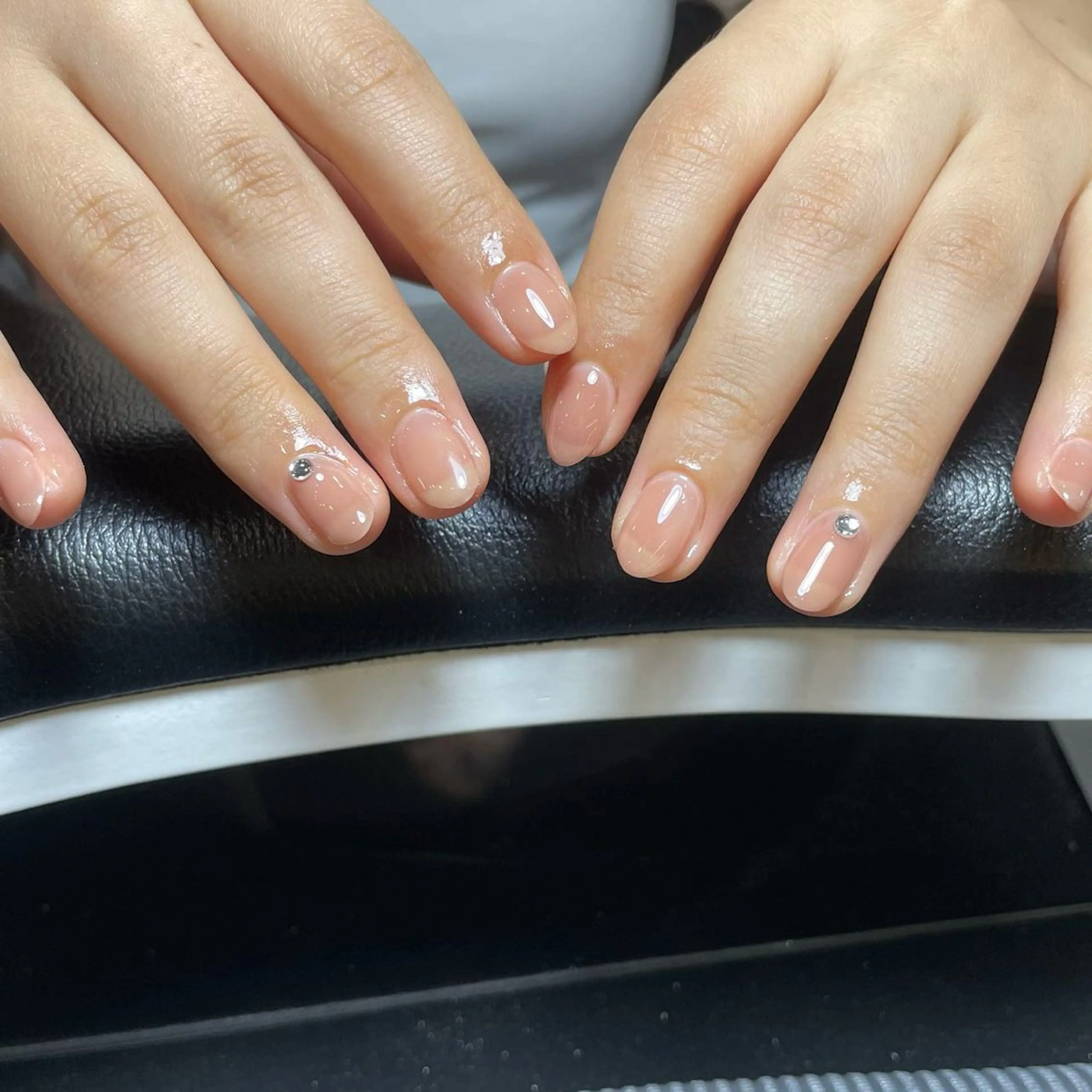 ネイル ワンカラーネイル mo moのネイルデザイン