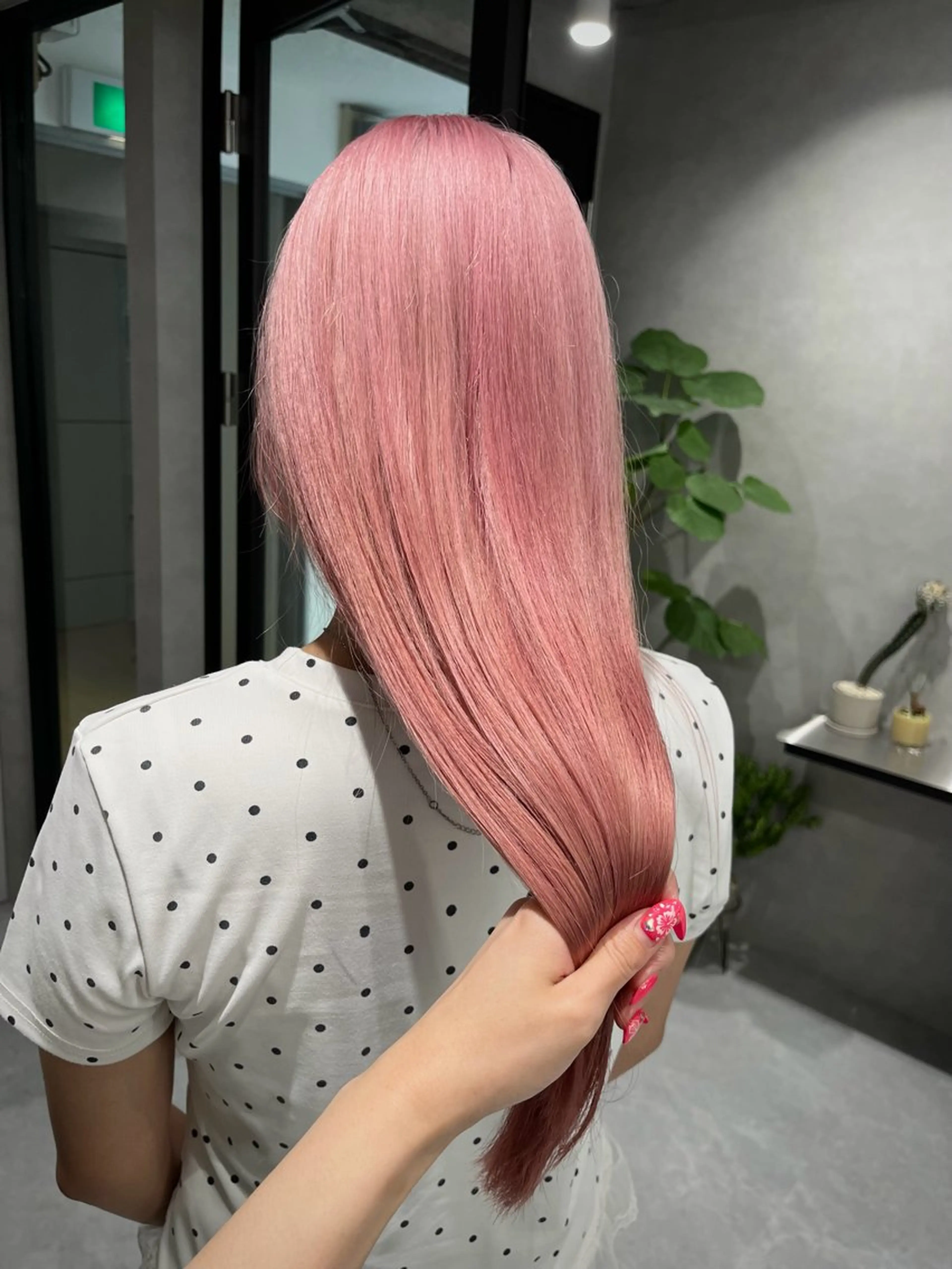 ロング カラー 暖色ハイトーン特化 🥇Mioのヘアスタイル