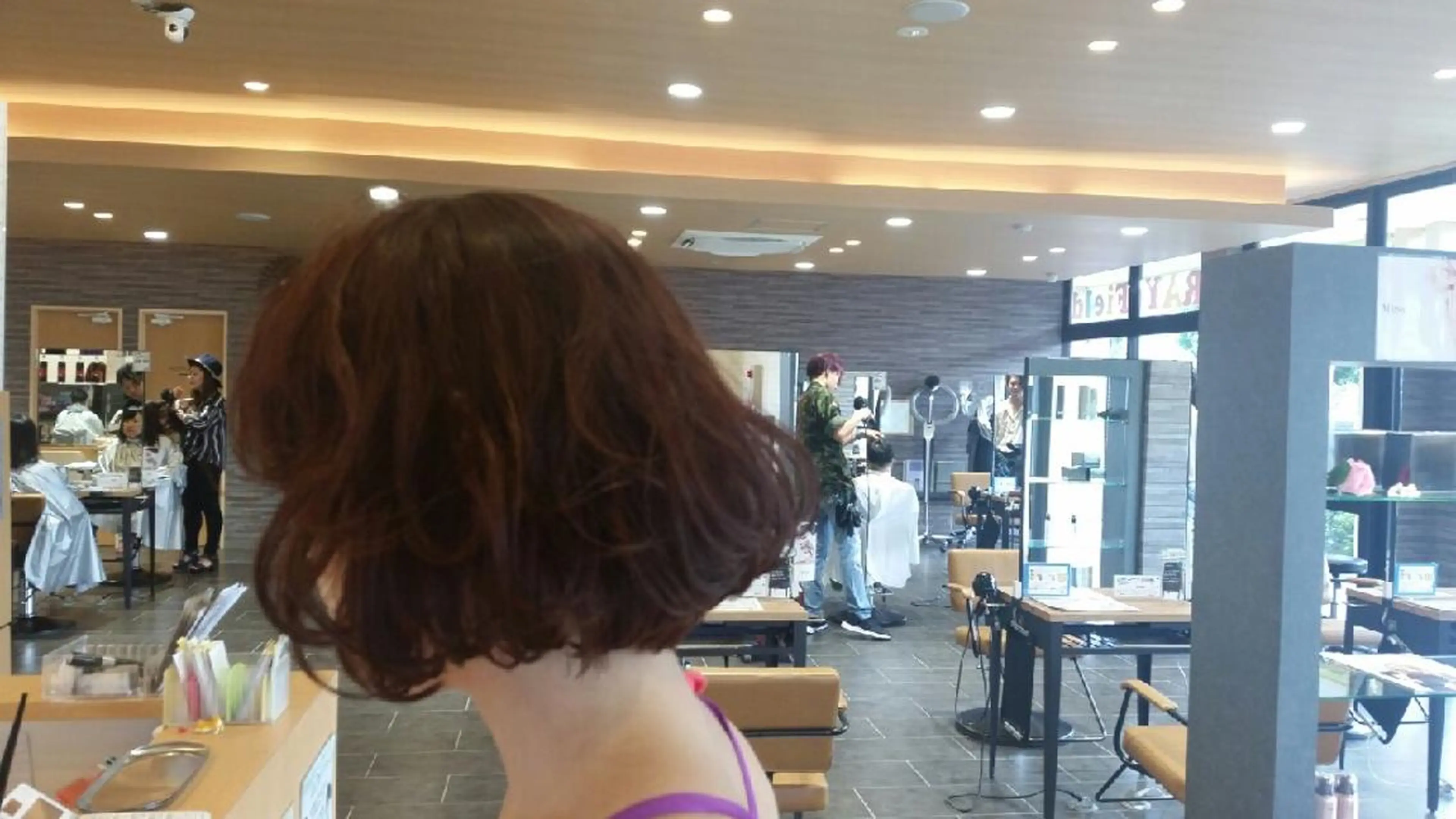 カラー 北野 親善のヘアスタイル
