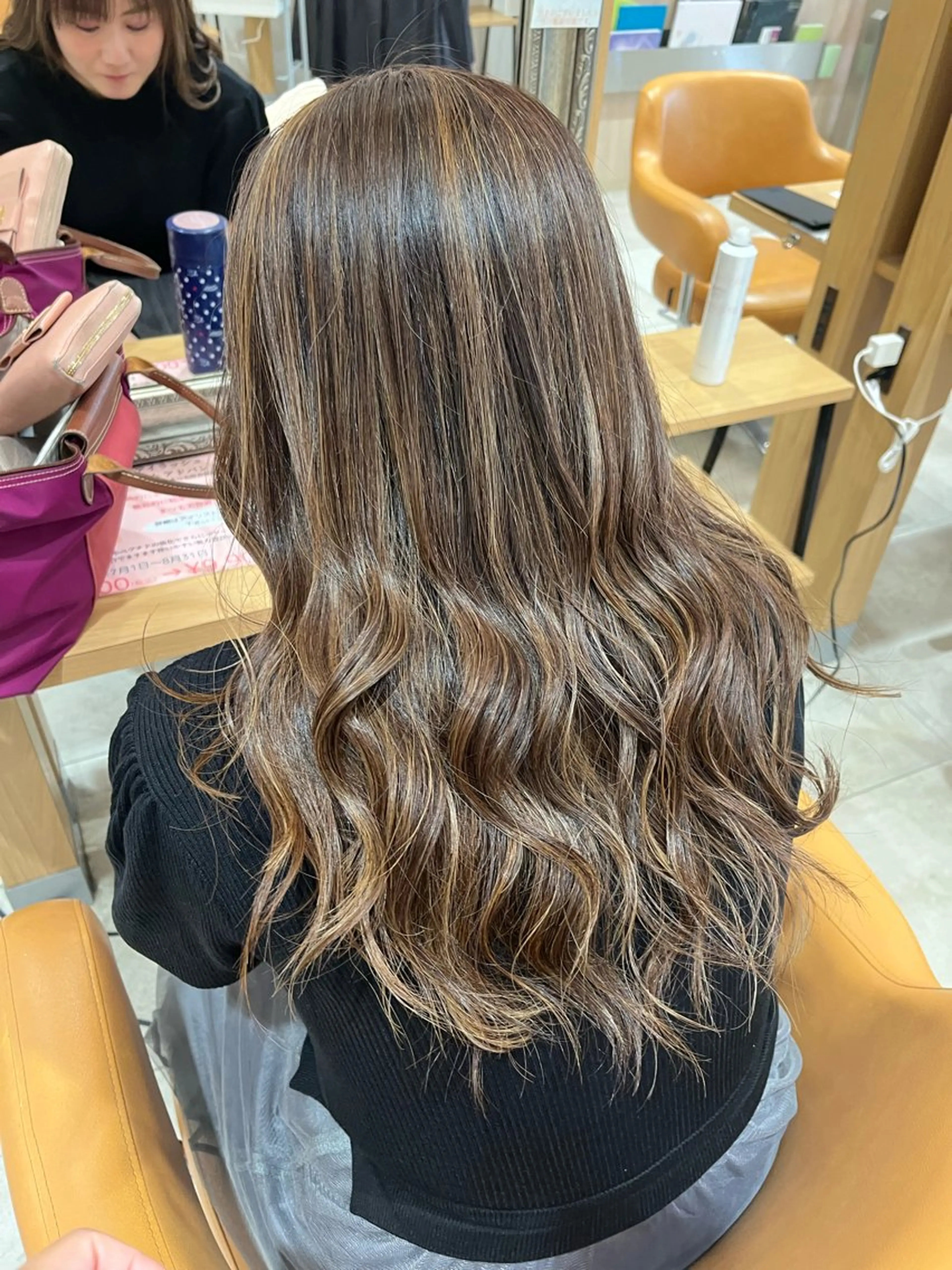 カラー ハイライトカラー ラブーケ中川中島店 クラタチカコのヘアスタイル