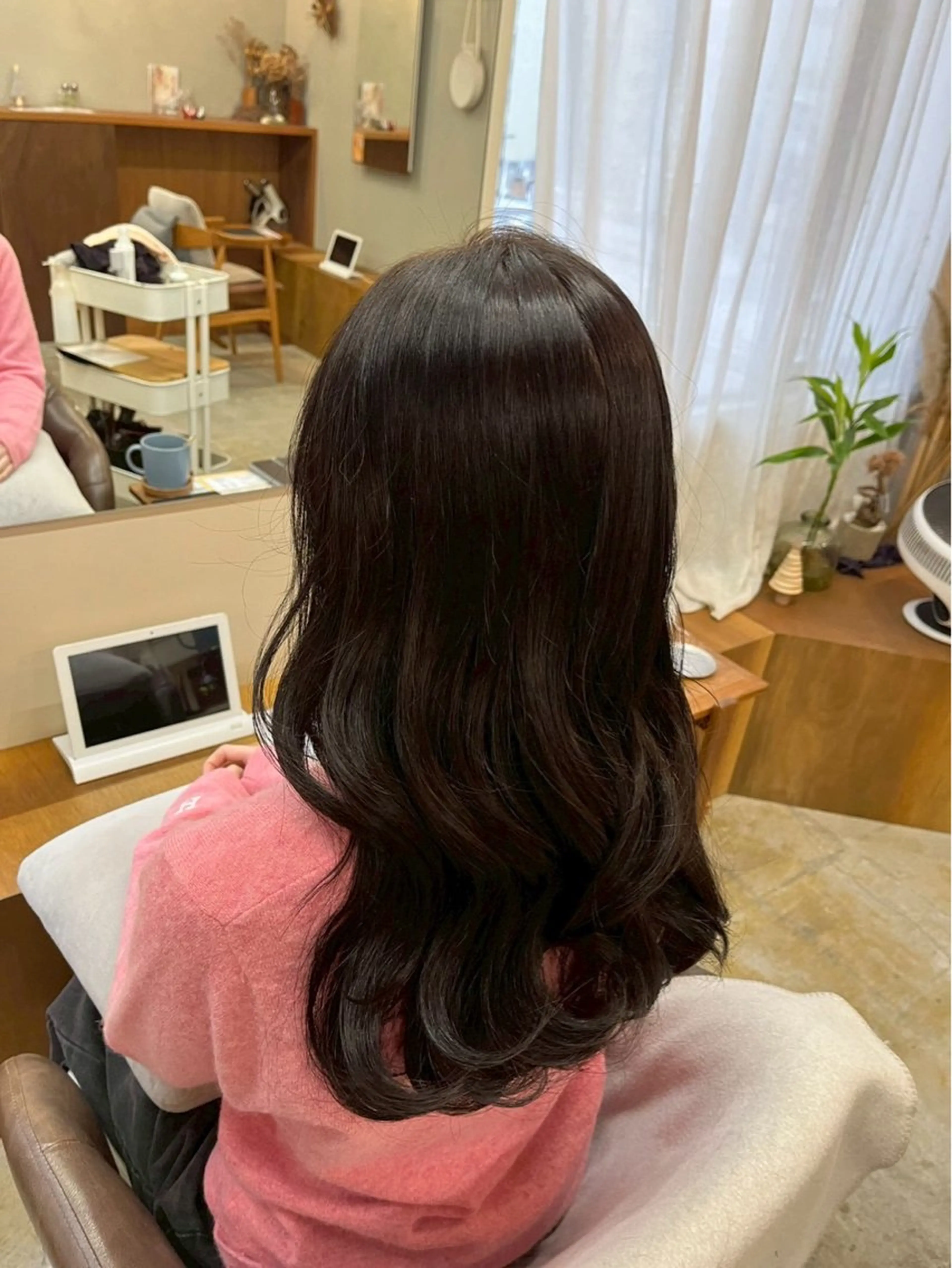 ロング カラー ヘアカラー 💐花屋併設💐 宮園　雛羽のヘアスタイル