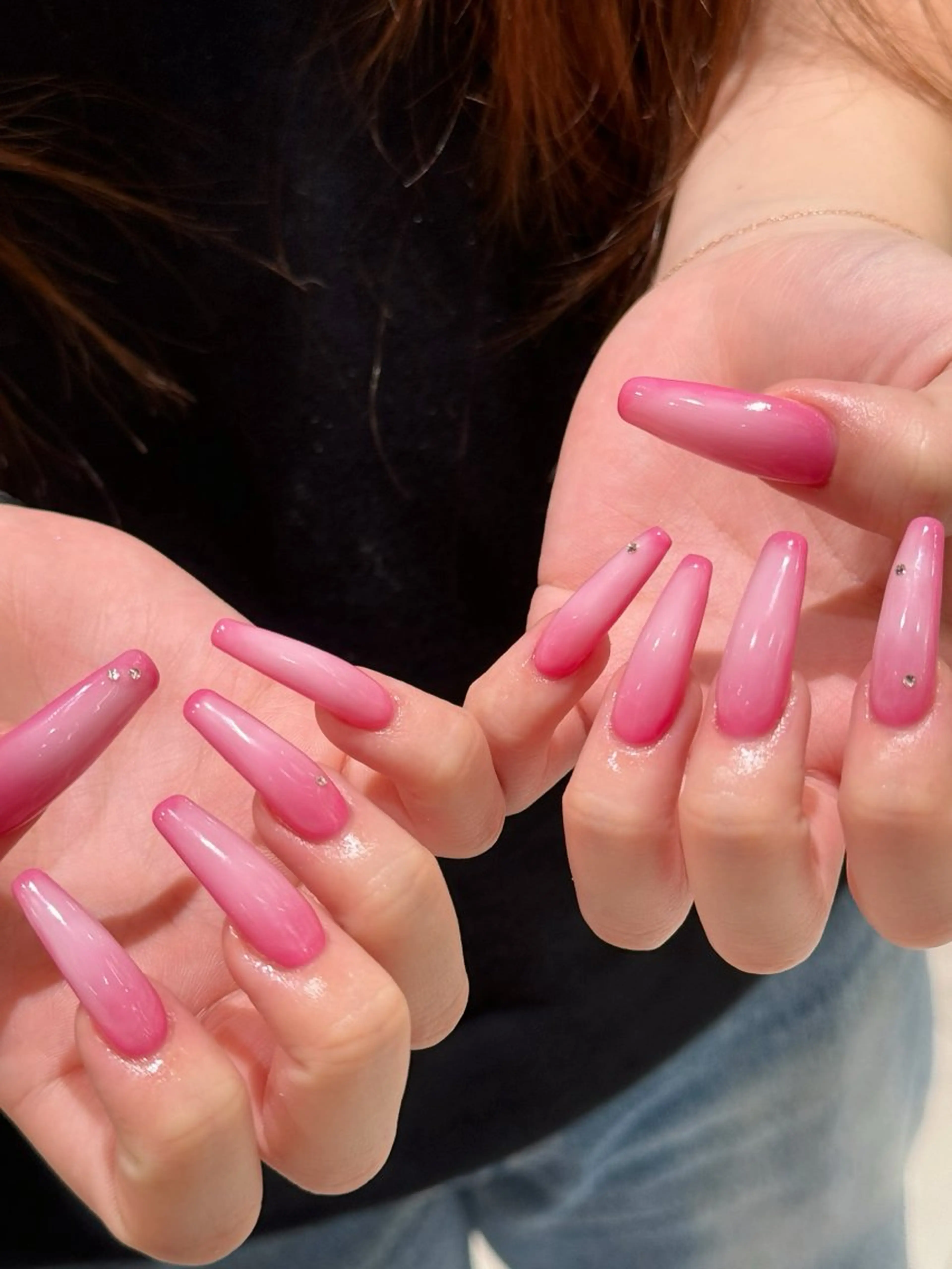 ネイル ハンドネイル なぽ ❤︎ y2k/韓国nailのネイルデザイン