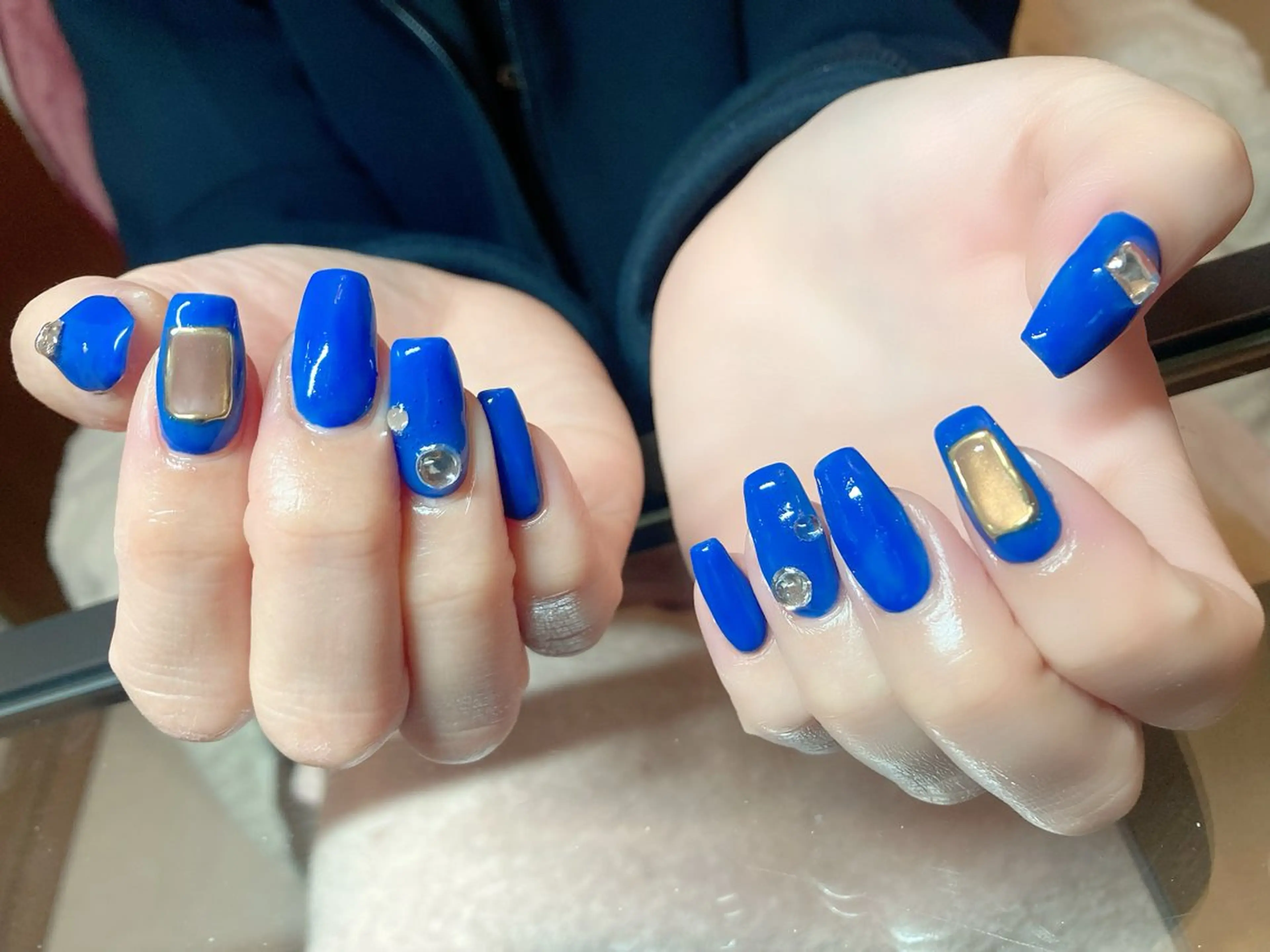 ネイル アートネイル ストーンネイル masami .Ｋのネイルデザイン