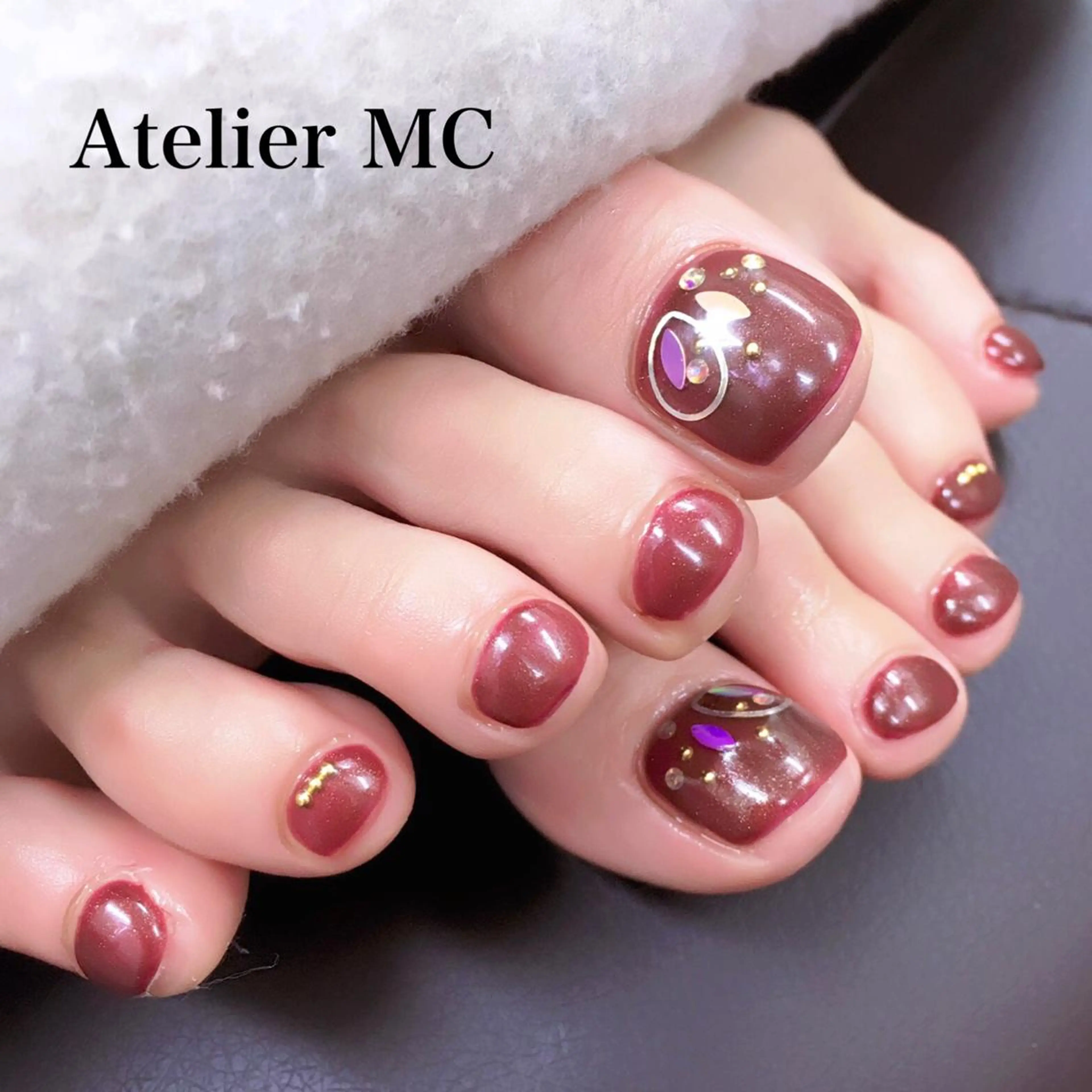 ネイル フットネイル アトリエ エムシー 【新富町・東銀座】のネイルデザイン