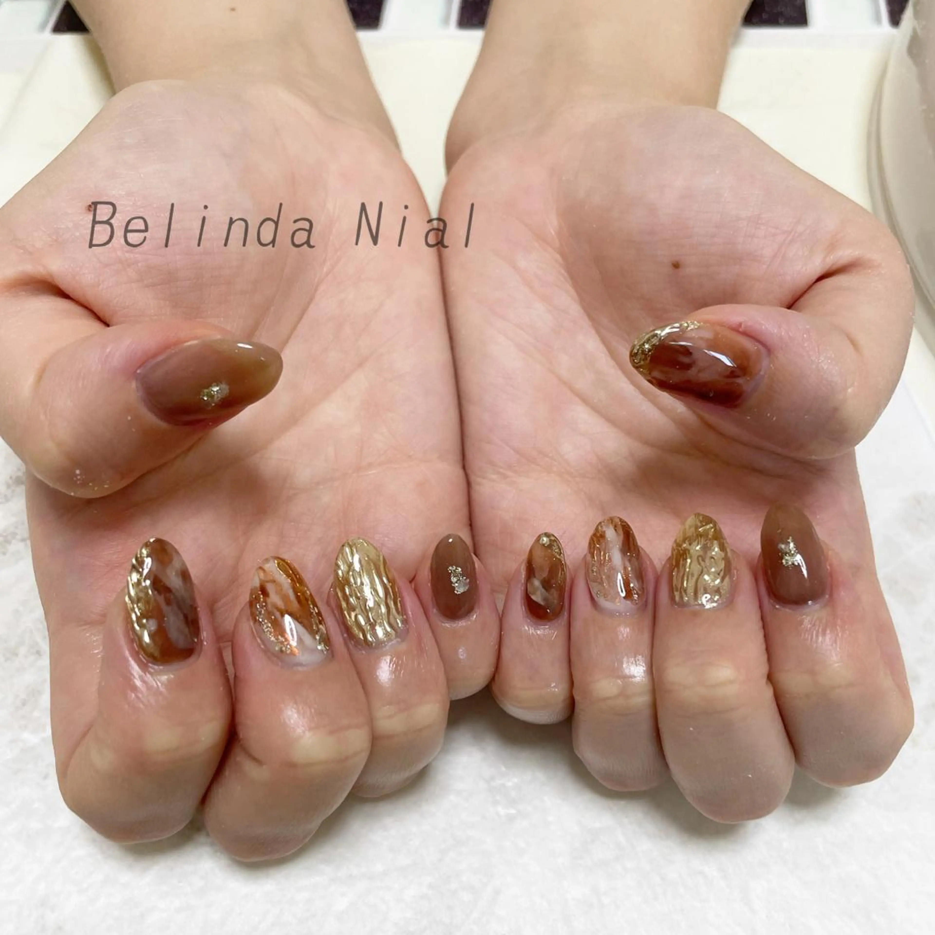 ネイル ハンドネイル フットネイル 竹本 愛のネイルデザイン