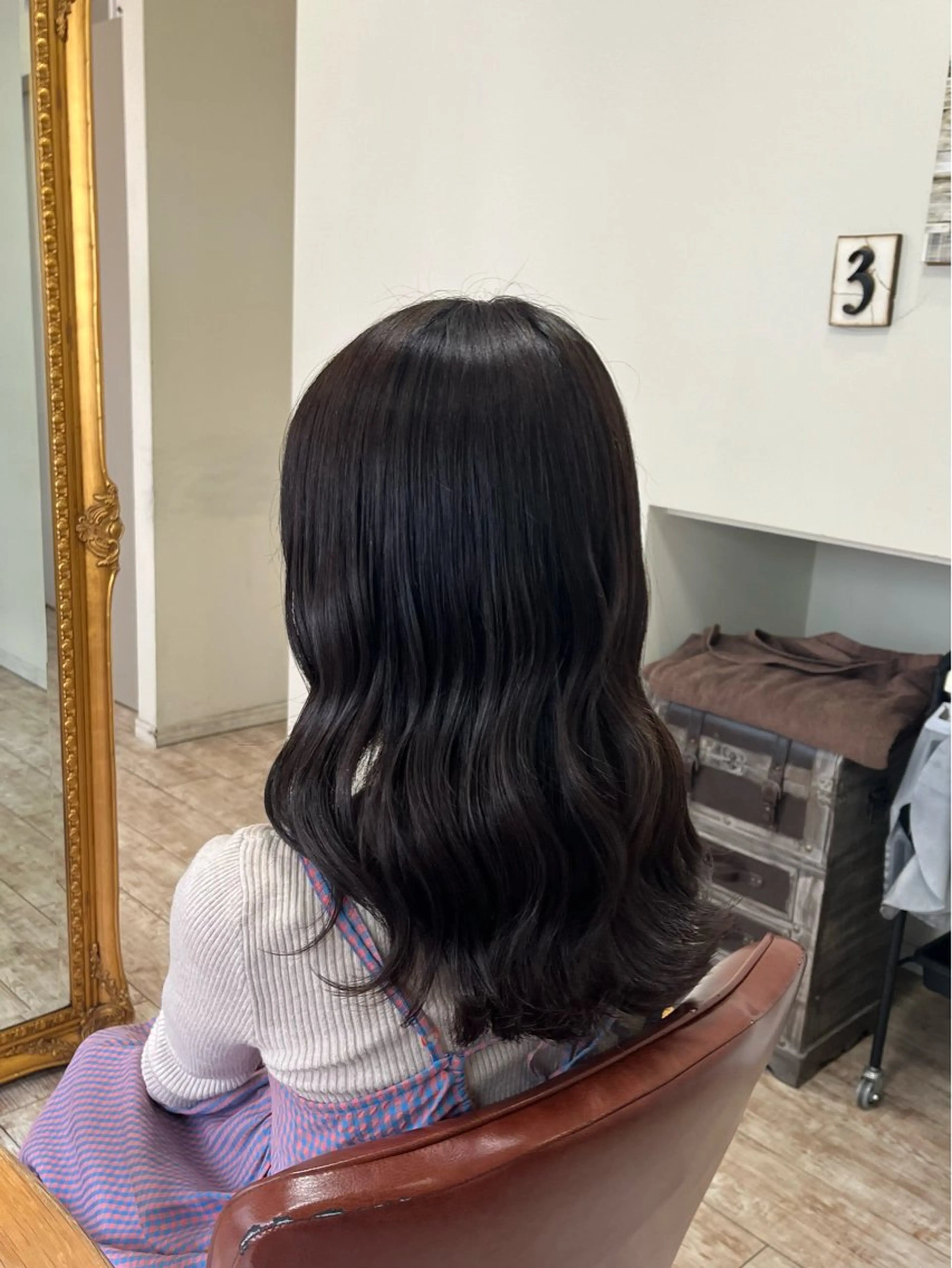 セミロング 【艶髪カラー】 omiのヘアスタイル