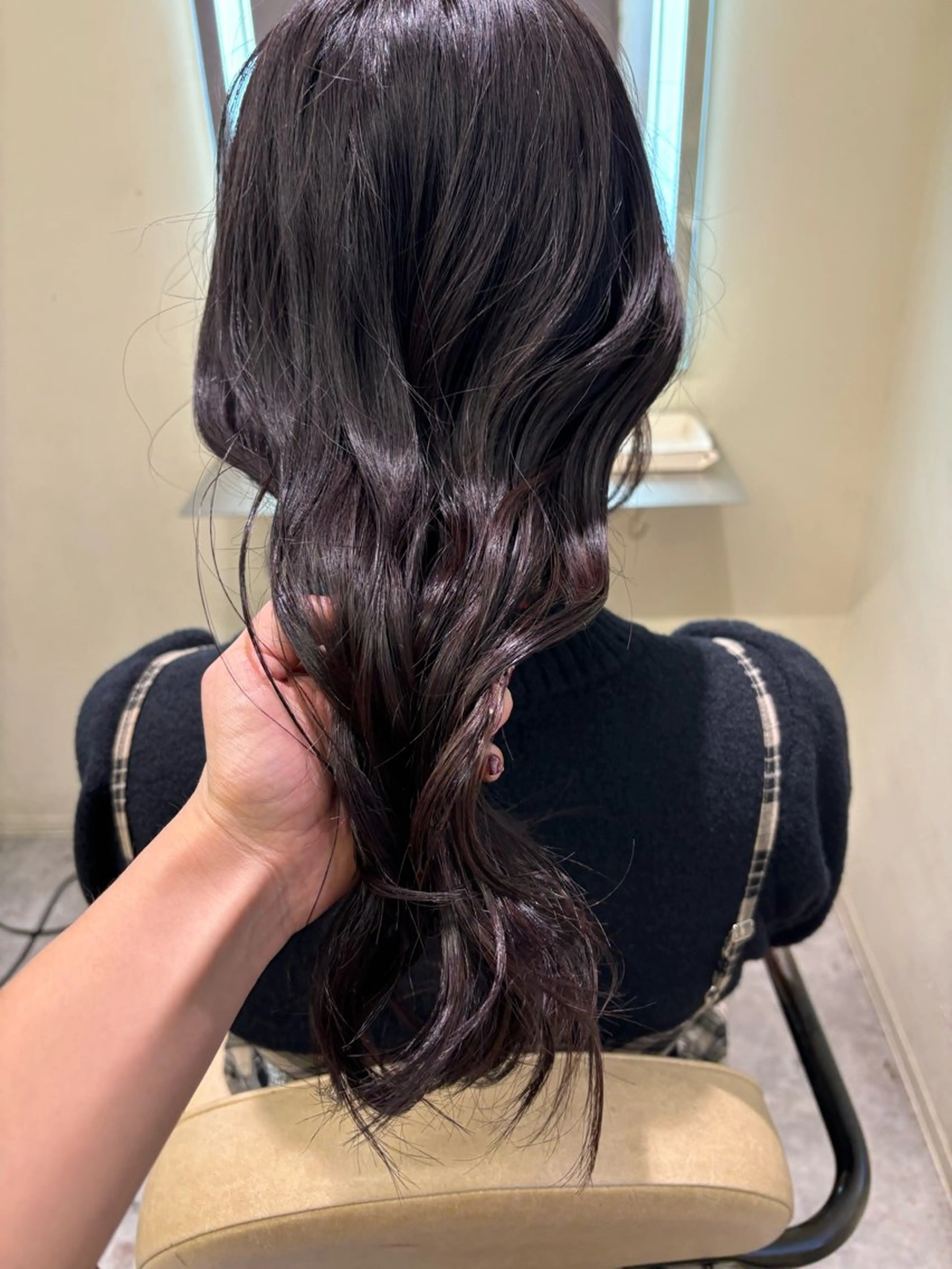 ミディアム カラー ヘアアレンジ カット ヘアカラー トリートメント Opus🐕kato Mizuki🐕のヘアスタイル