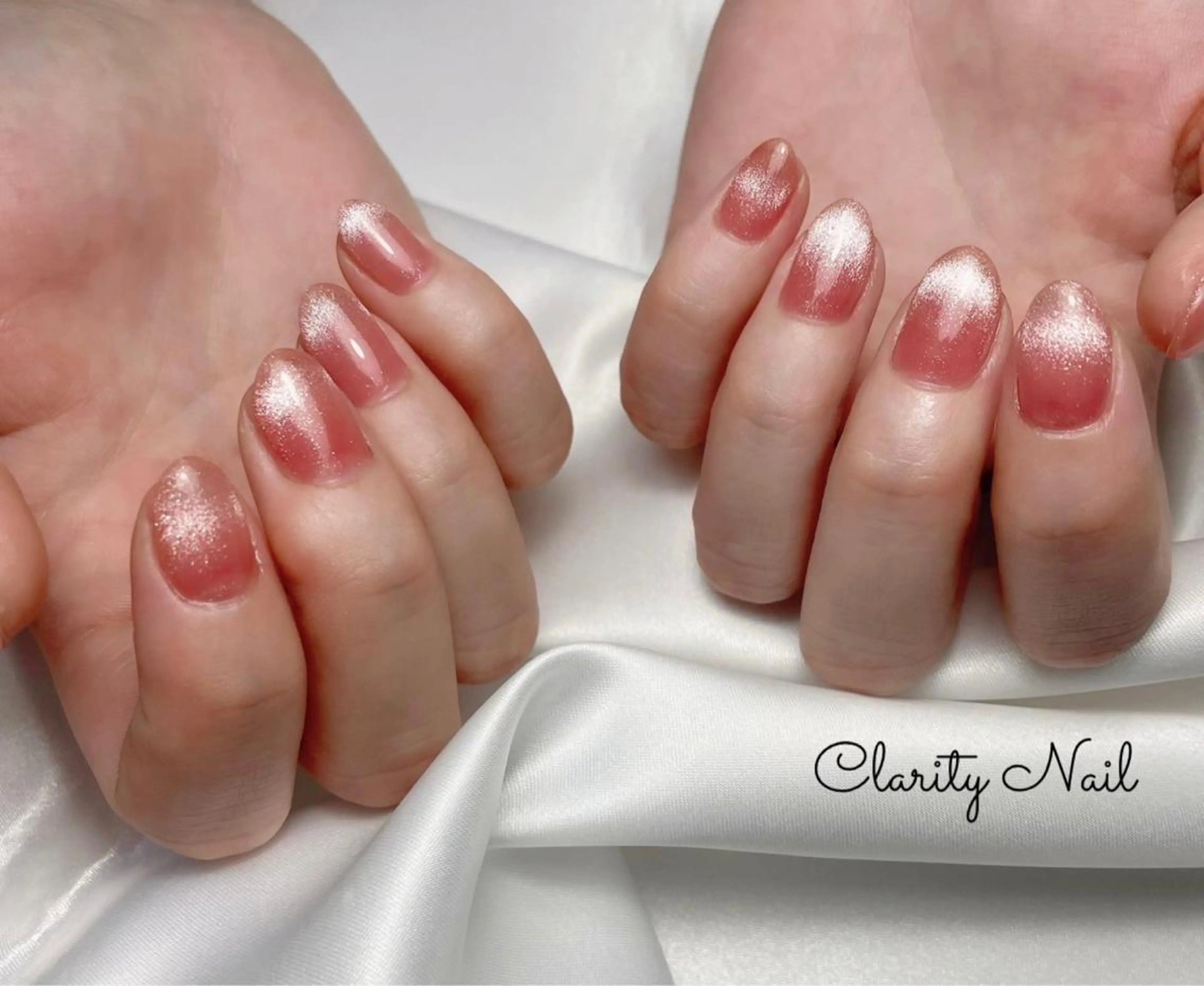 ネイル マグネットネイル ワンカラーネイル ハンドネイル Clarity Nailのネイルデザイン