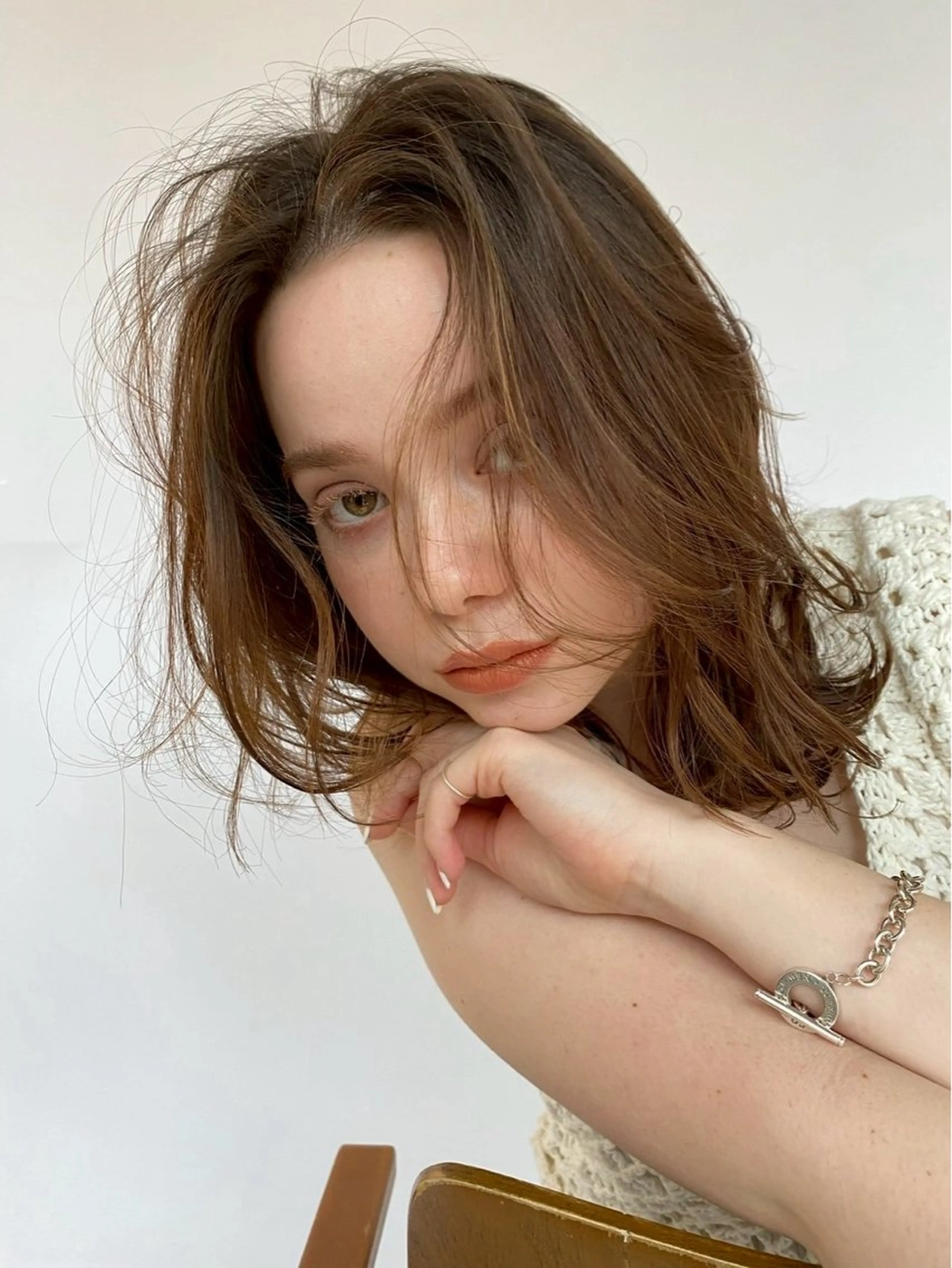 ミディアム カラー カラーモデル🪄/ 艶カラー/フミナのヘアスタイル