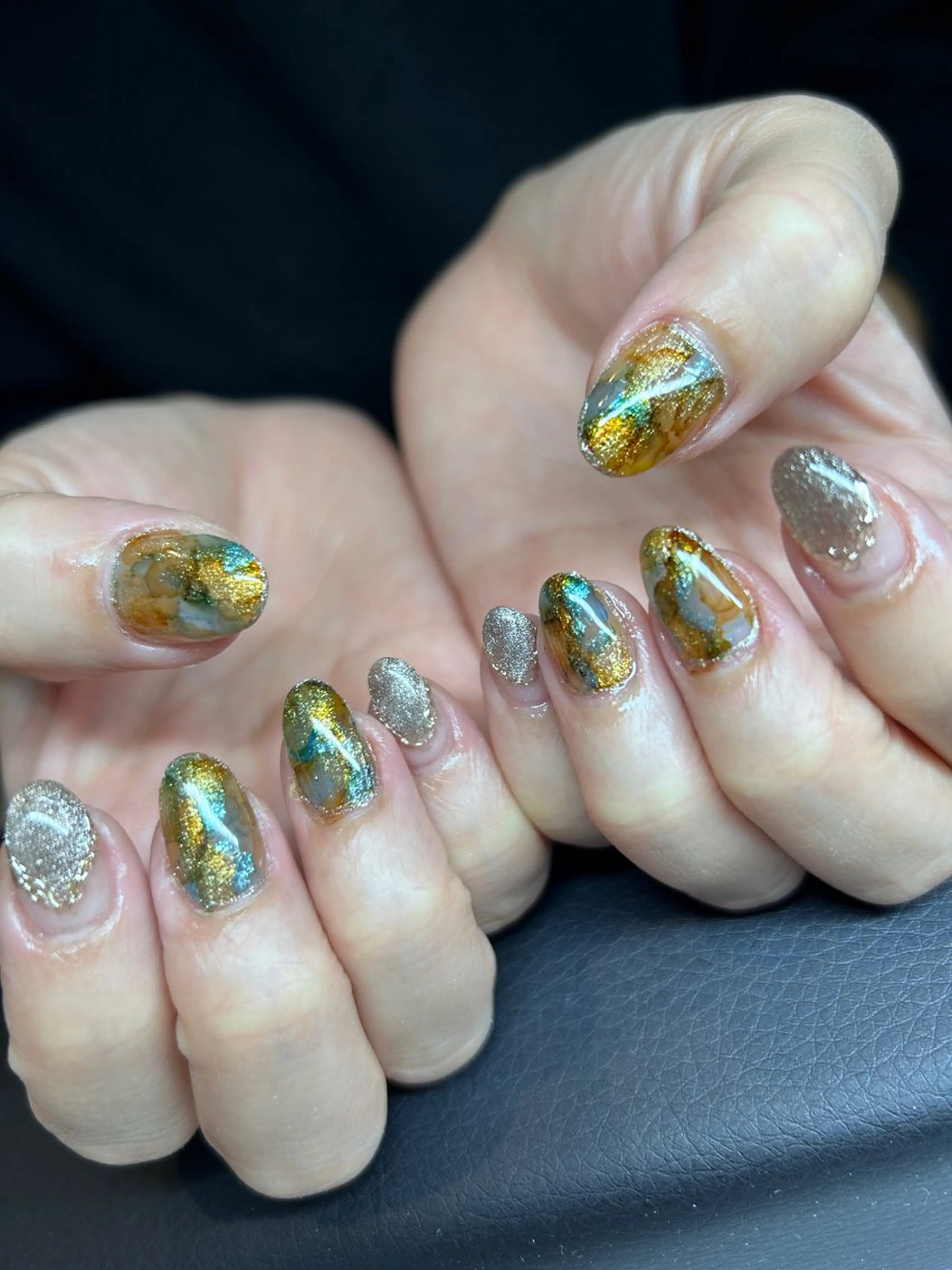 ネイル マグネットネイル ニュアンスネイル N.style所属・Ｎ. styleのネイルデザイン