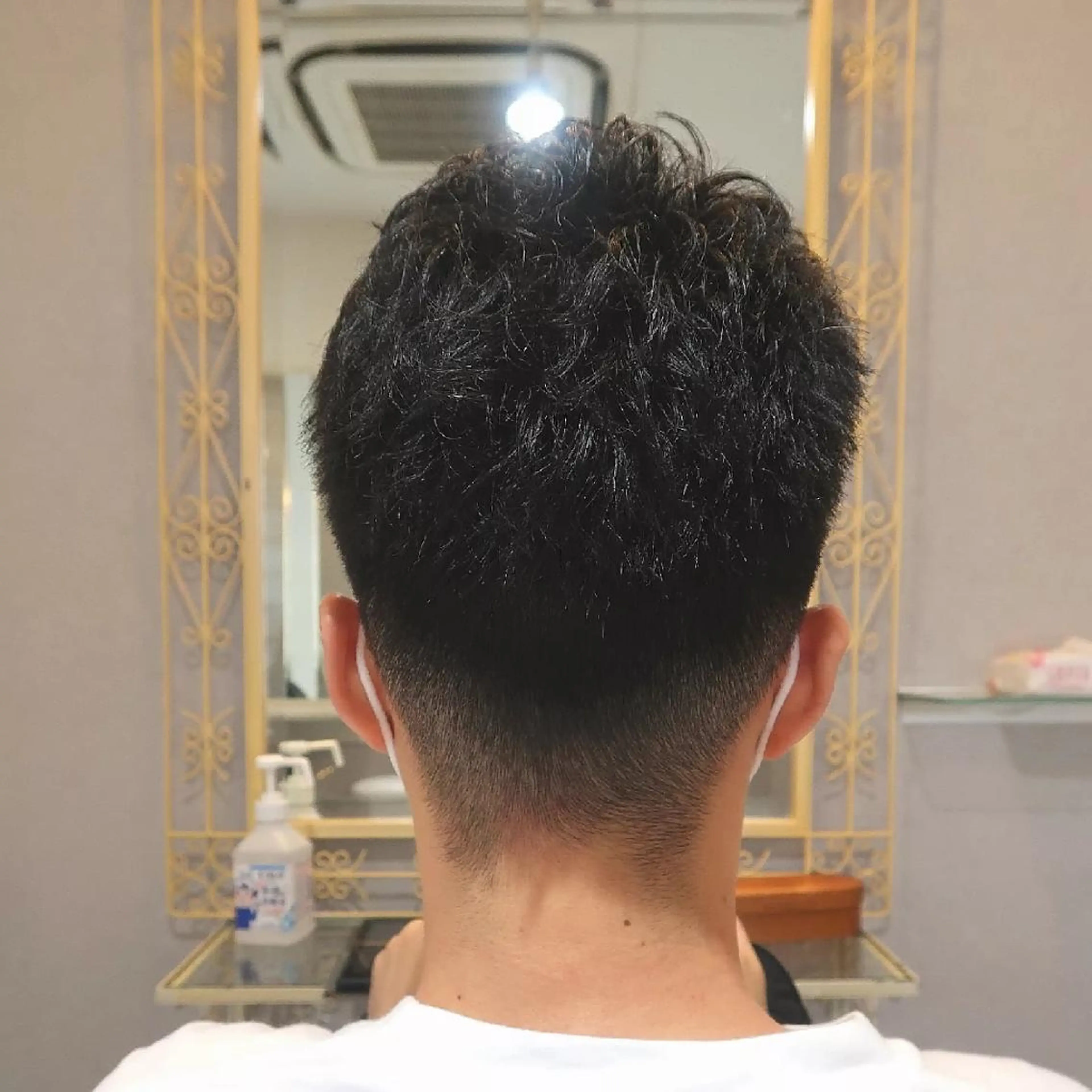 ショート メンズ カット tenny調布 いしまつのヘアスタイル
