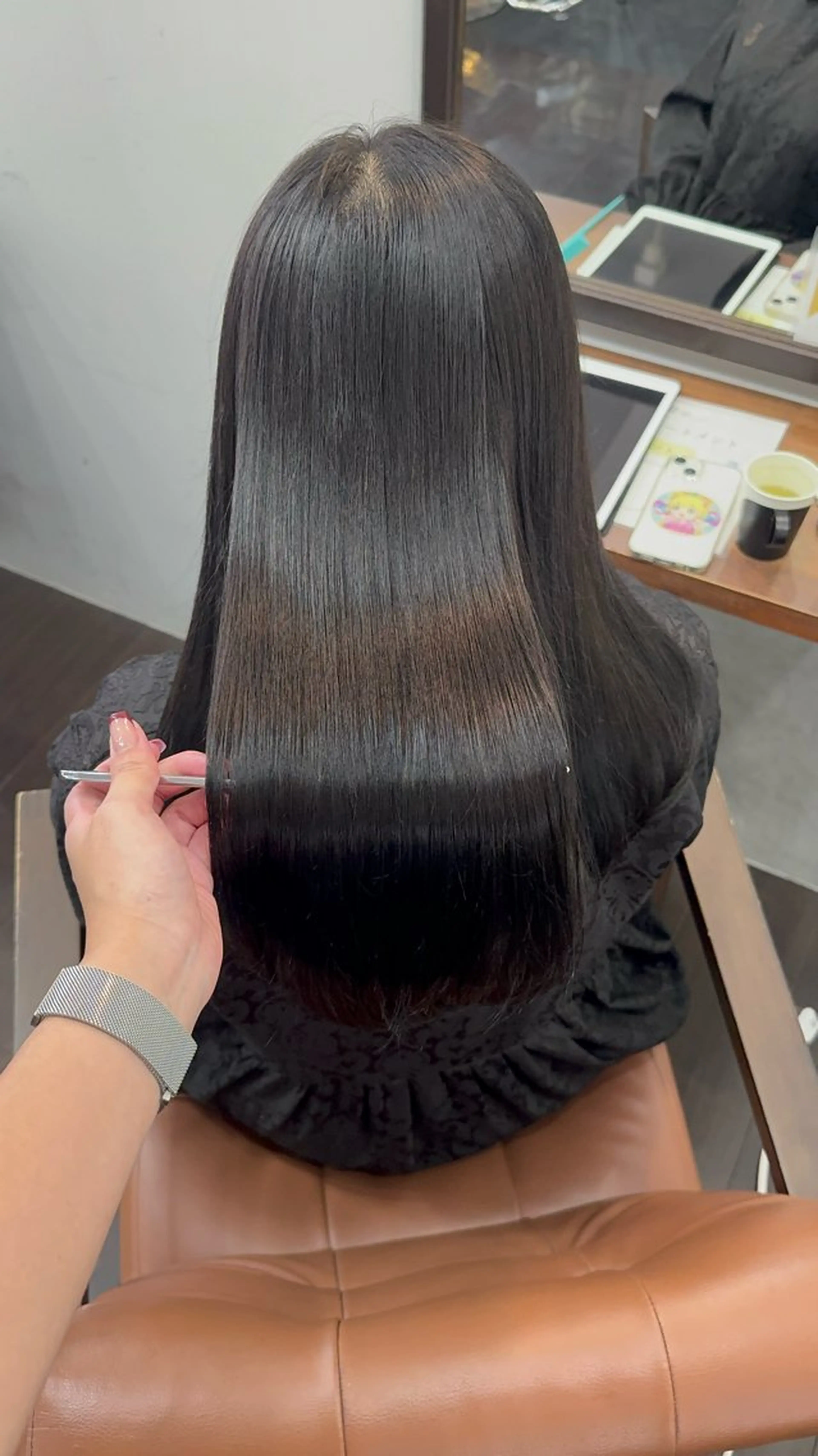 【予防美容】カット➕髪質改善inケアカラー➕髪質改善シャンプー＆ヘッドスパの写真