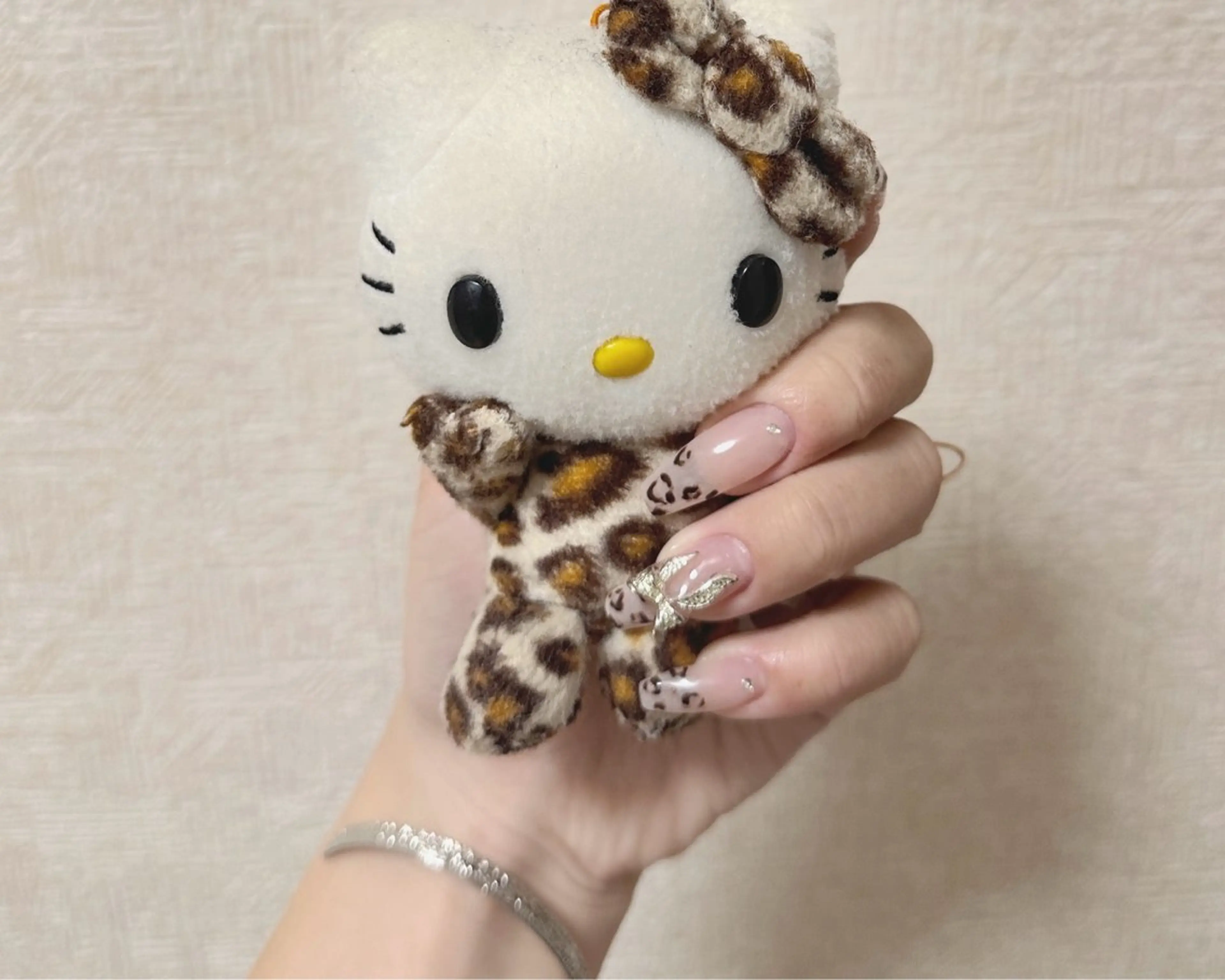 ネイル アニマル柄 おそろいネイル nail chiaのネイルデザイン