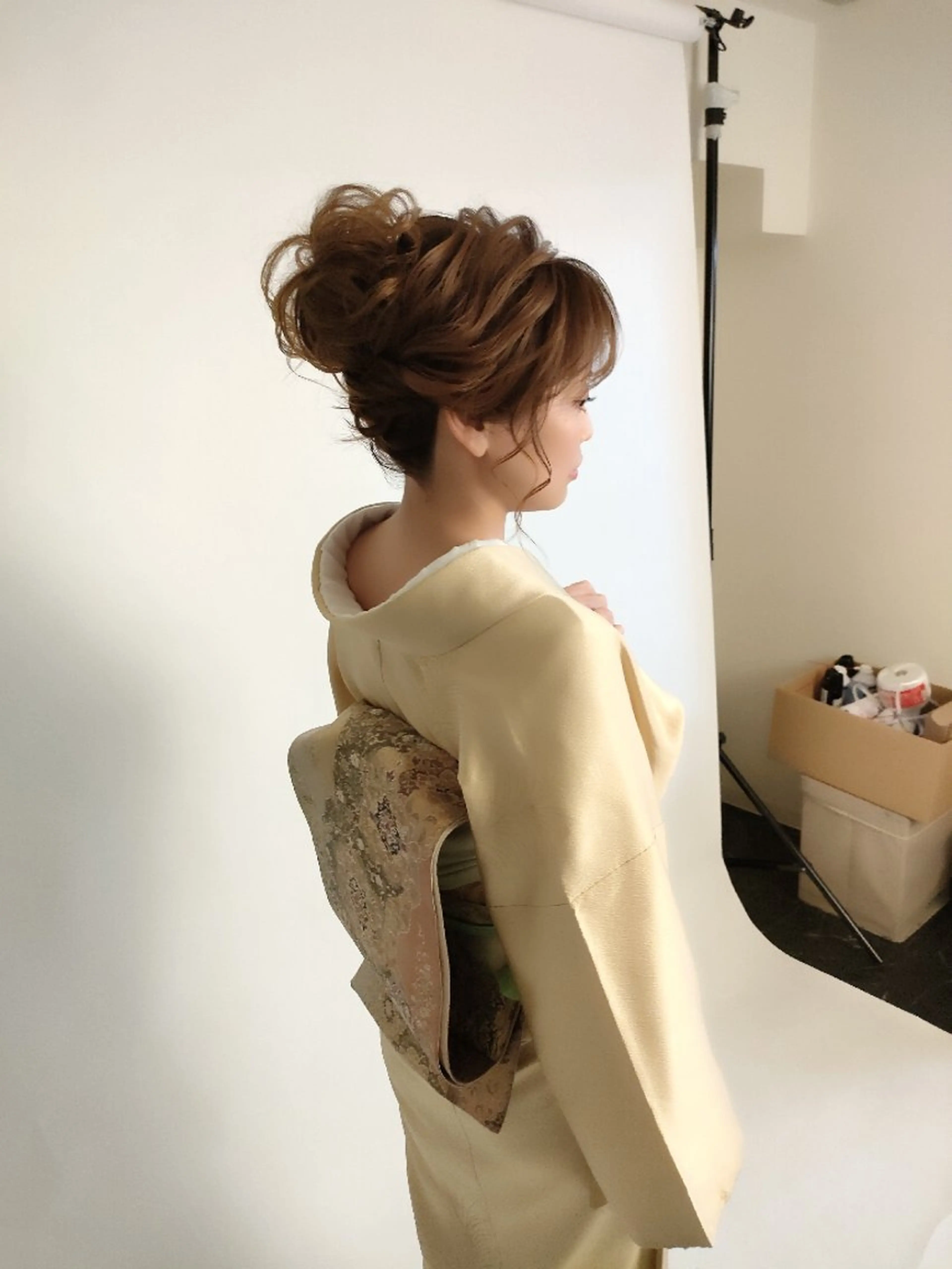 ヘアアレンジ HempBeauty 浅野アサミのヘアスタイル