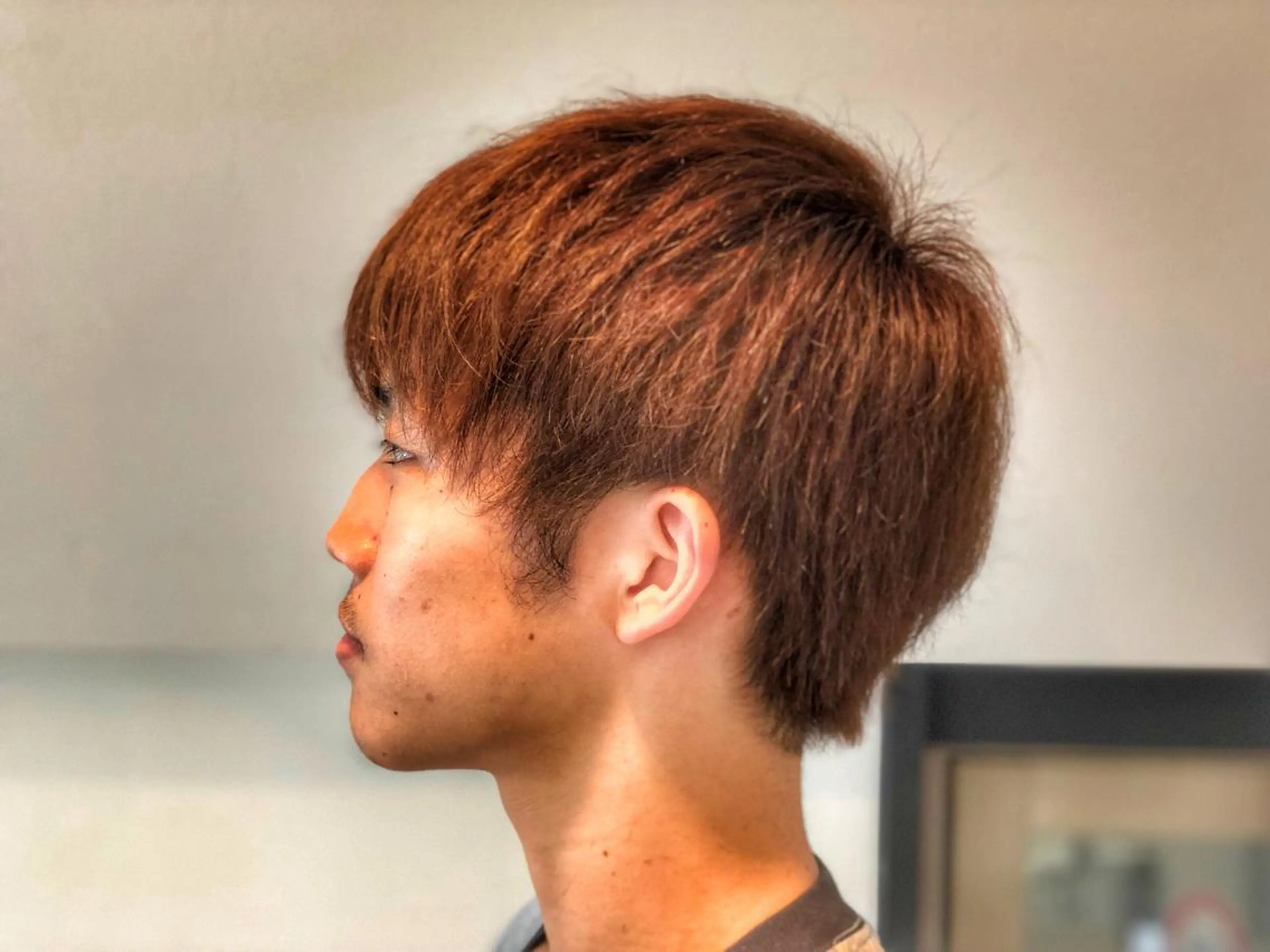 ショート メンズ 美髪矯正 Rioのヘアスタイル