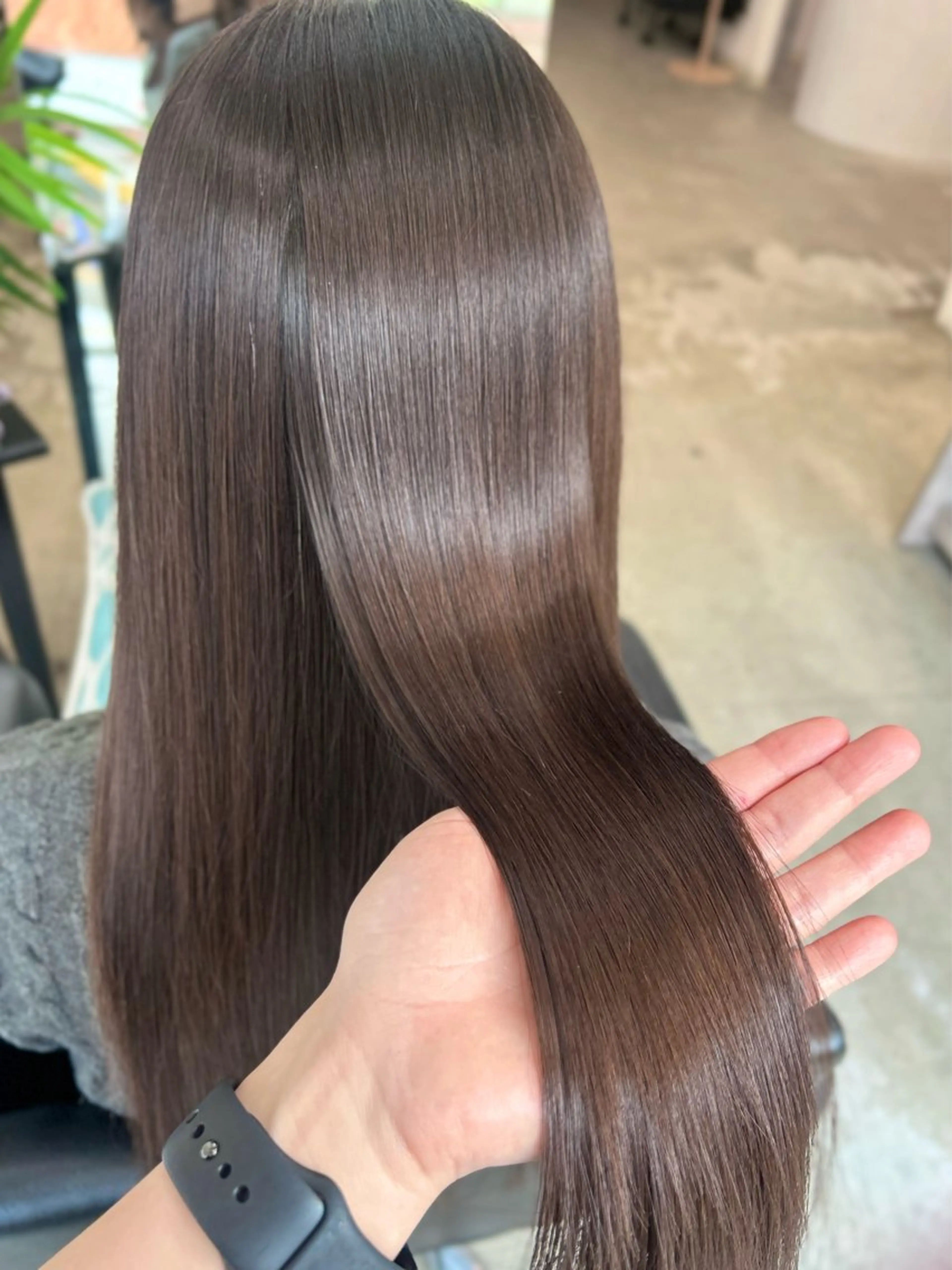 ロング 透明感カラー・ 髪質改善🩵イケダのヘアスタイル