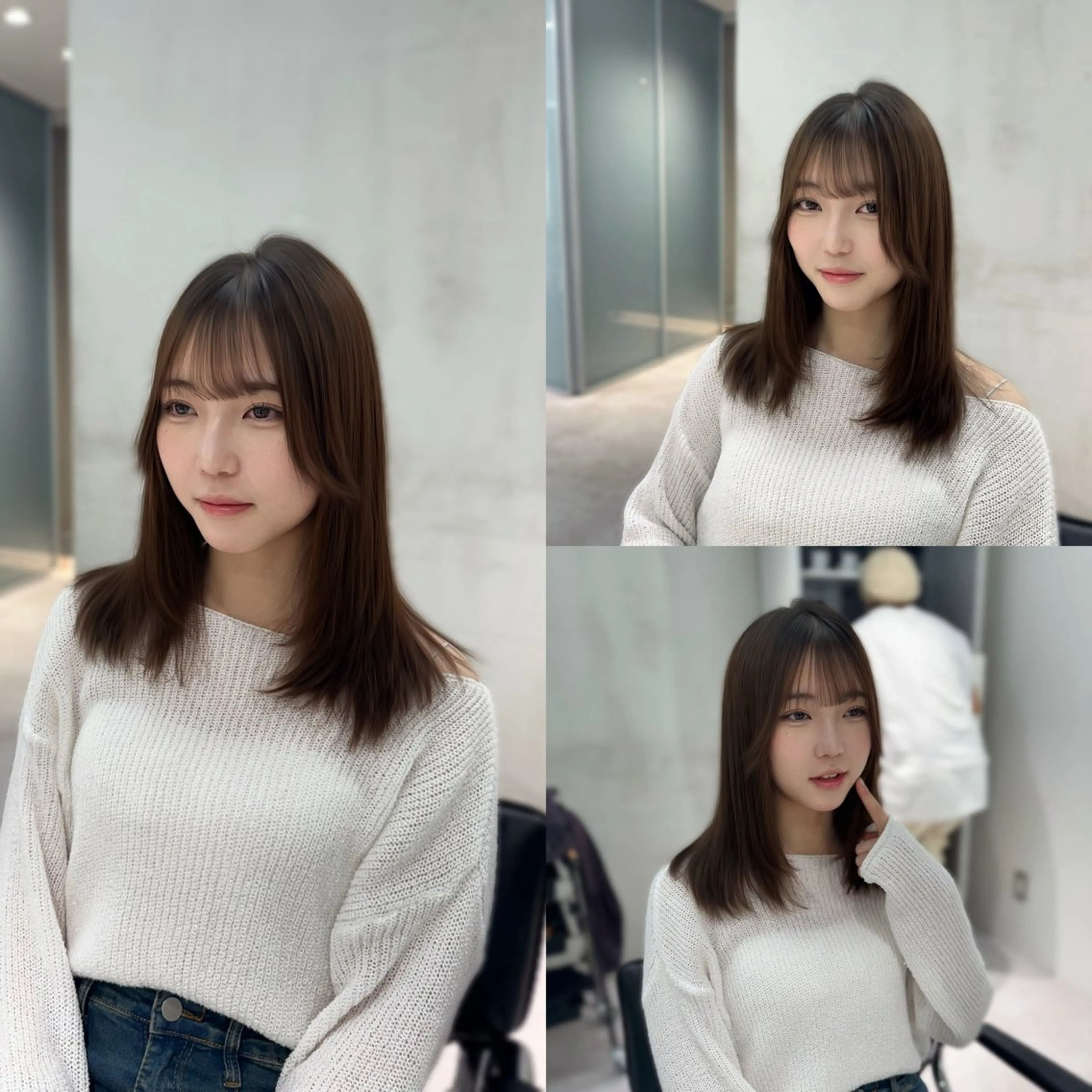 【🇰🇷女性人気No.1🇰🇷】ウルフorレイヤーカット+カラーの写真