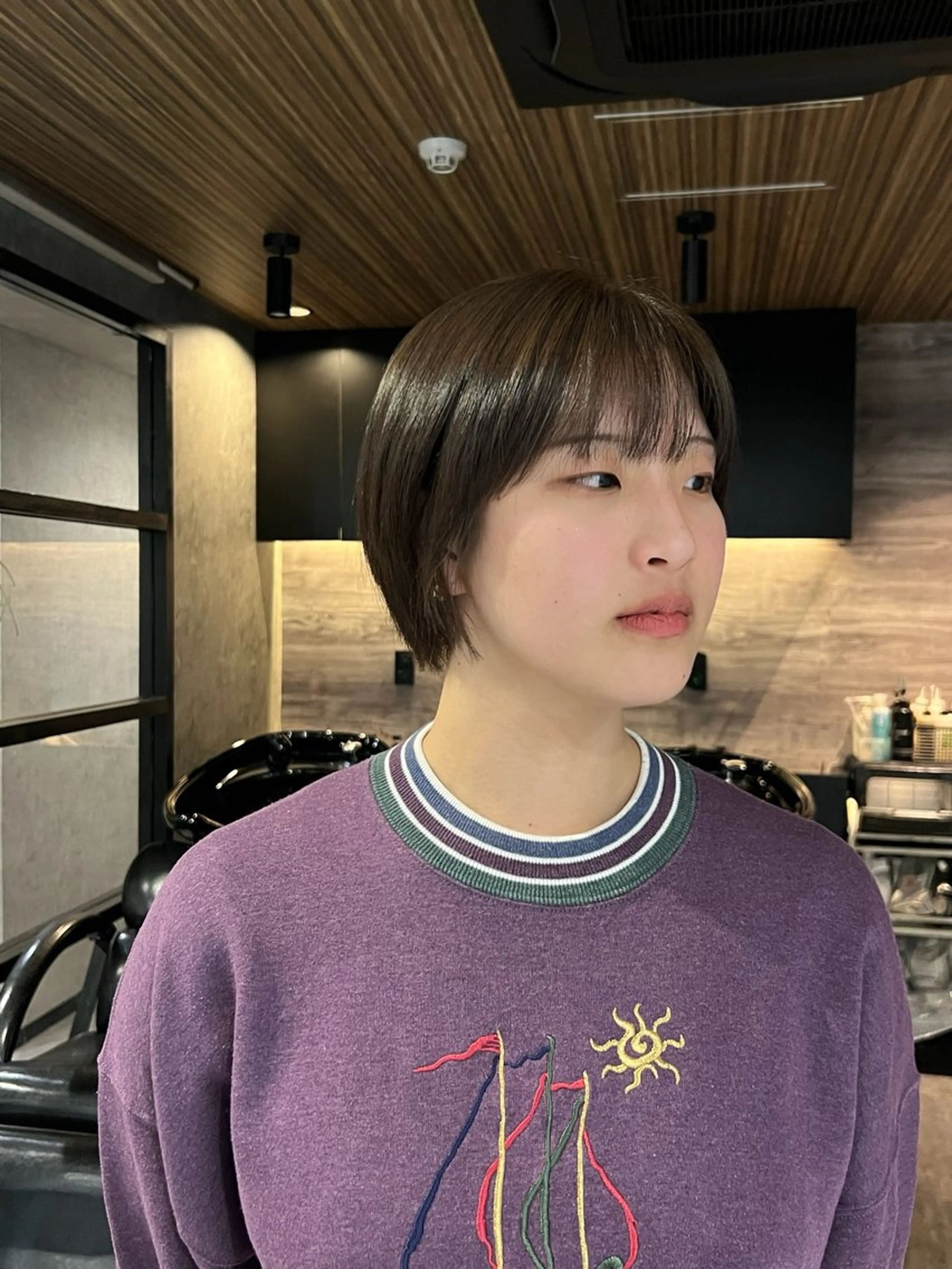 カラー 藤谷 かりんのヘアスタイル