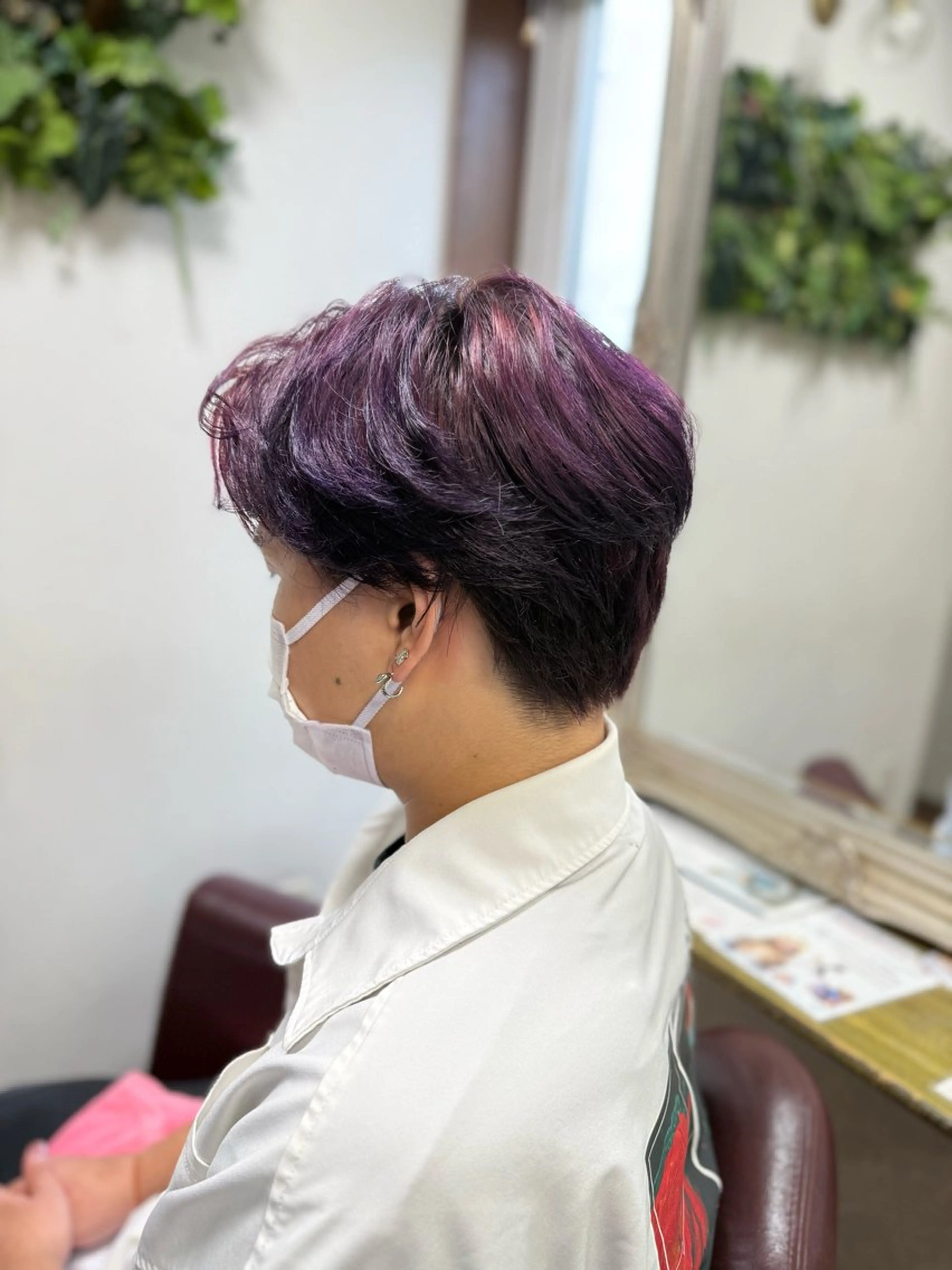 カラー ブリーチ グラデーションカラー ハイライトカラー まりん /小牧美容院のヘアスタイル