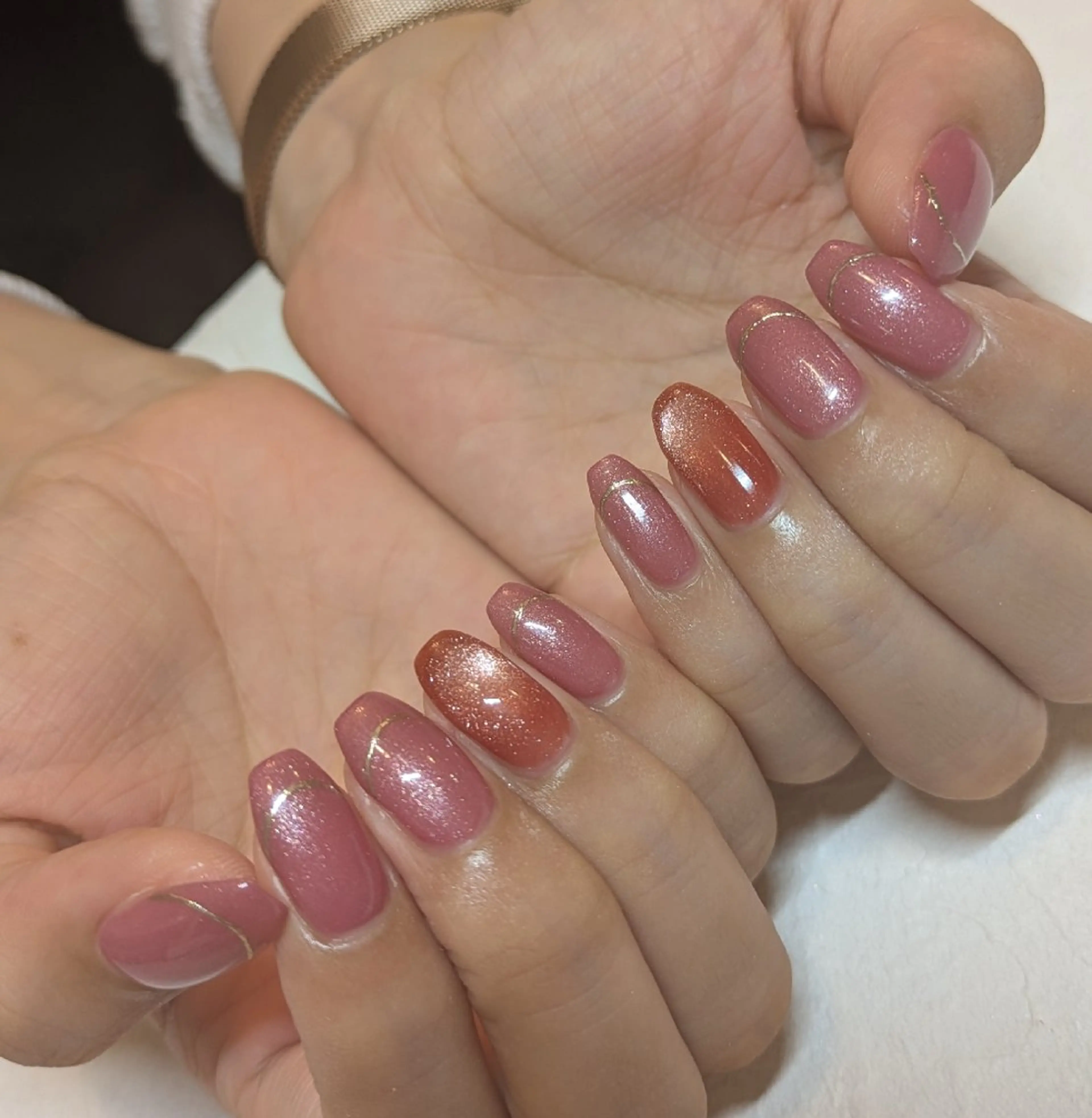 ネイル マグネットネイル ジェヌインネイル 河内のネイルデザイン