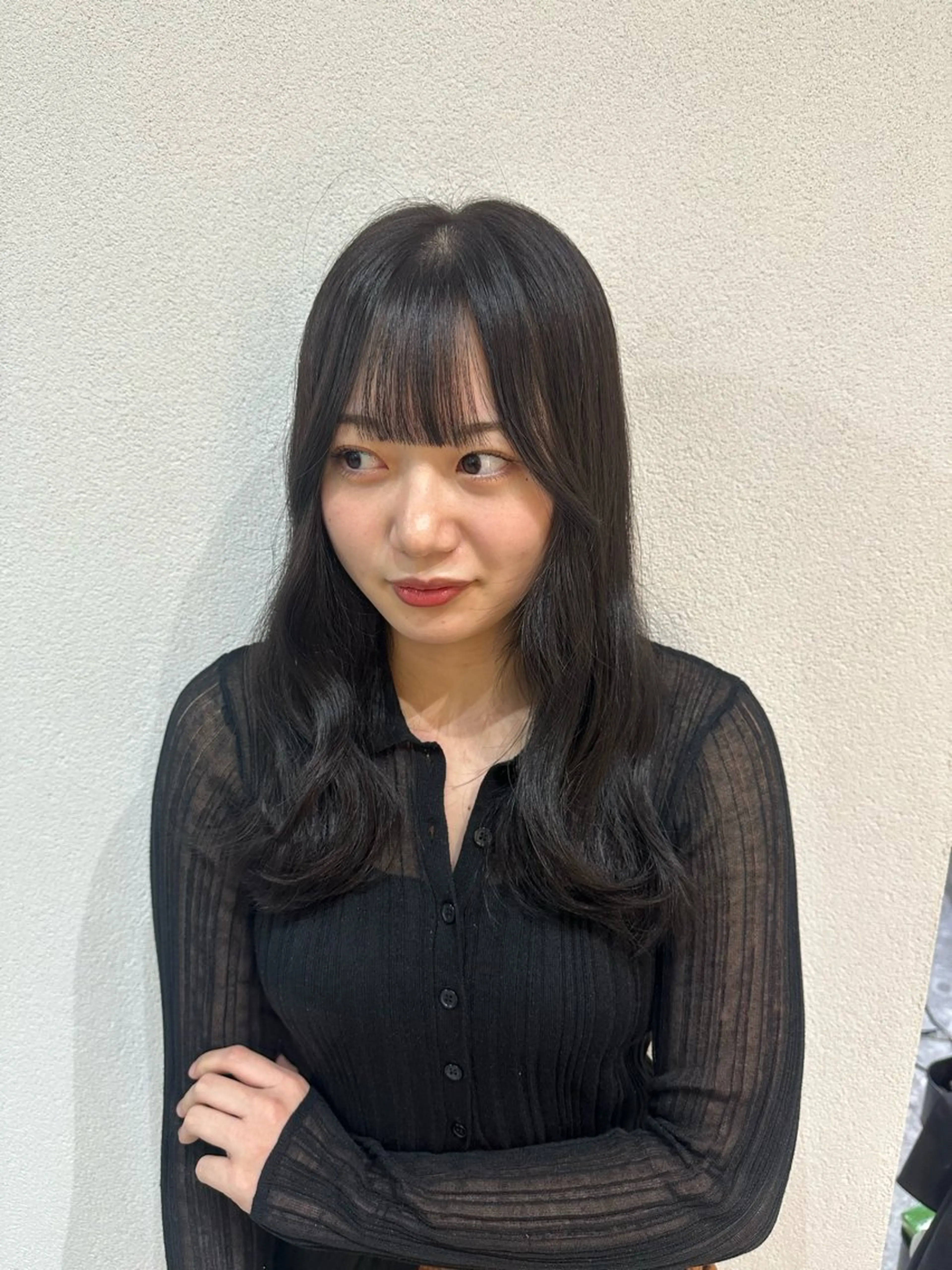 セミロング カラー カット ヘアカラー トリートメント 🪞個室サロン/韓国 艶髪/keito🪞のヘアスタイル