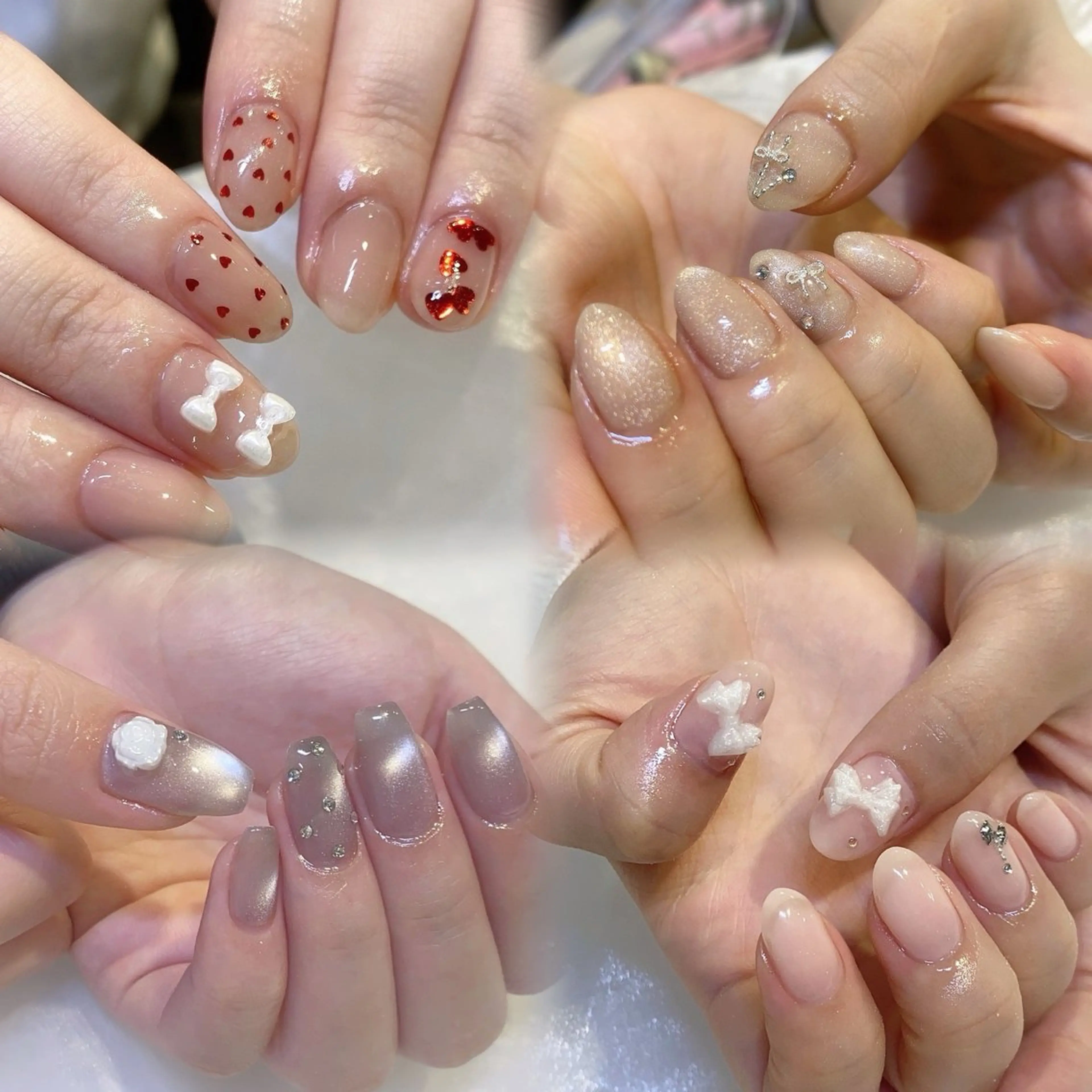 ネイル アートネイル シンプルネイル ハンドネイル Sayaka 🎀のネイルデザイン