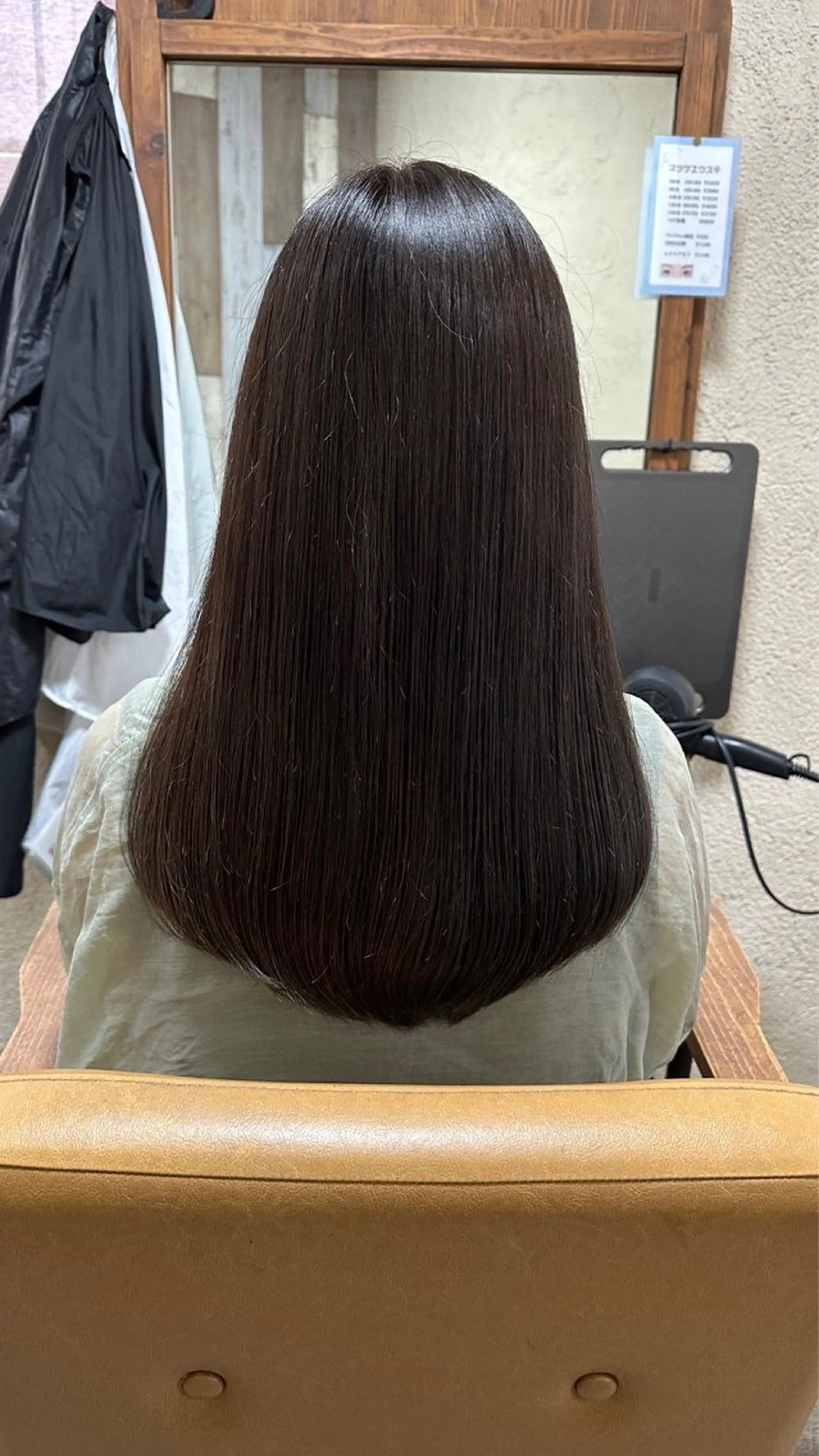 ロング カラー ブルーカラー ブルーグレー ブルーグレージュ グレージュ 髪質改善 磧本 祐里恵のヘアスタイル
