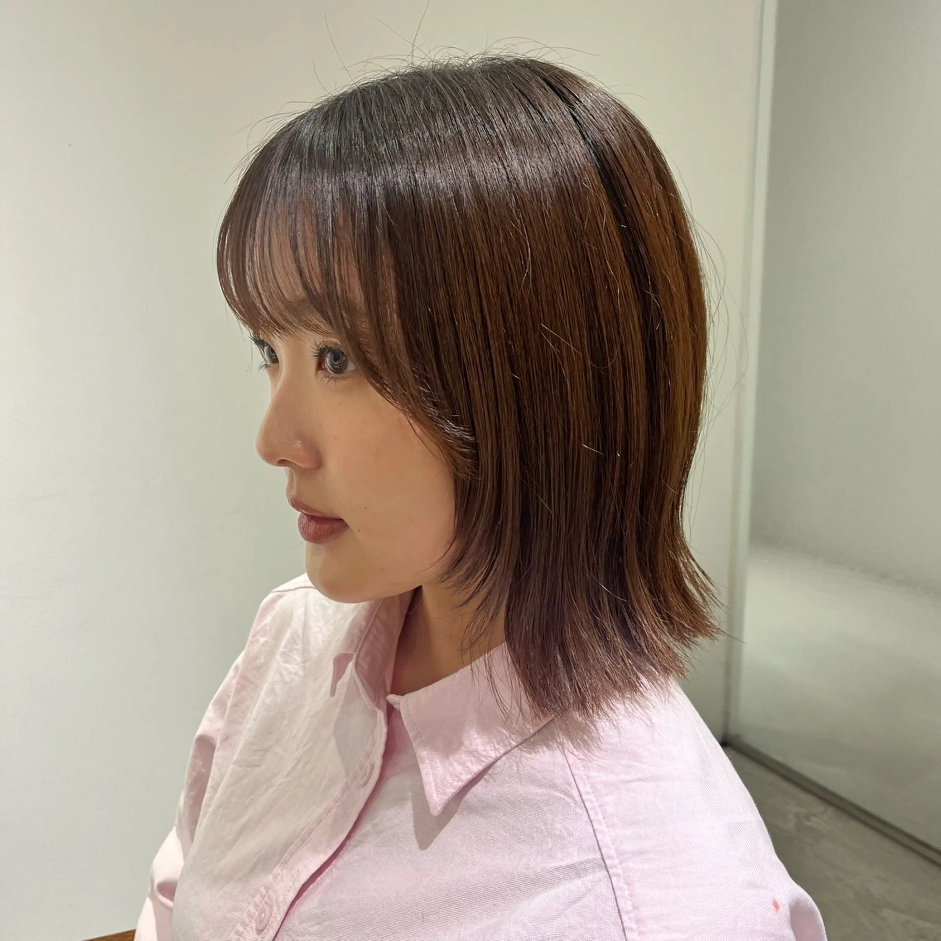 ショート 髪質改善/レイヤー× 縮毛矯正🤍maiのヘアスタイル