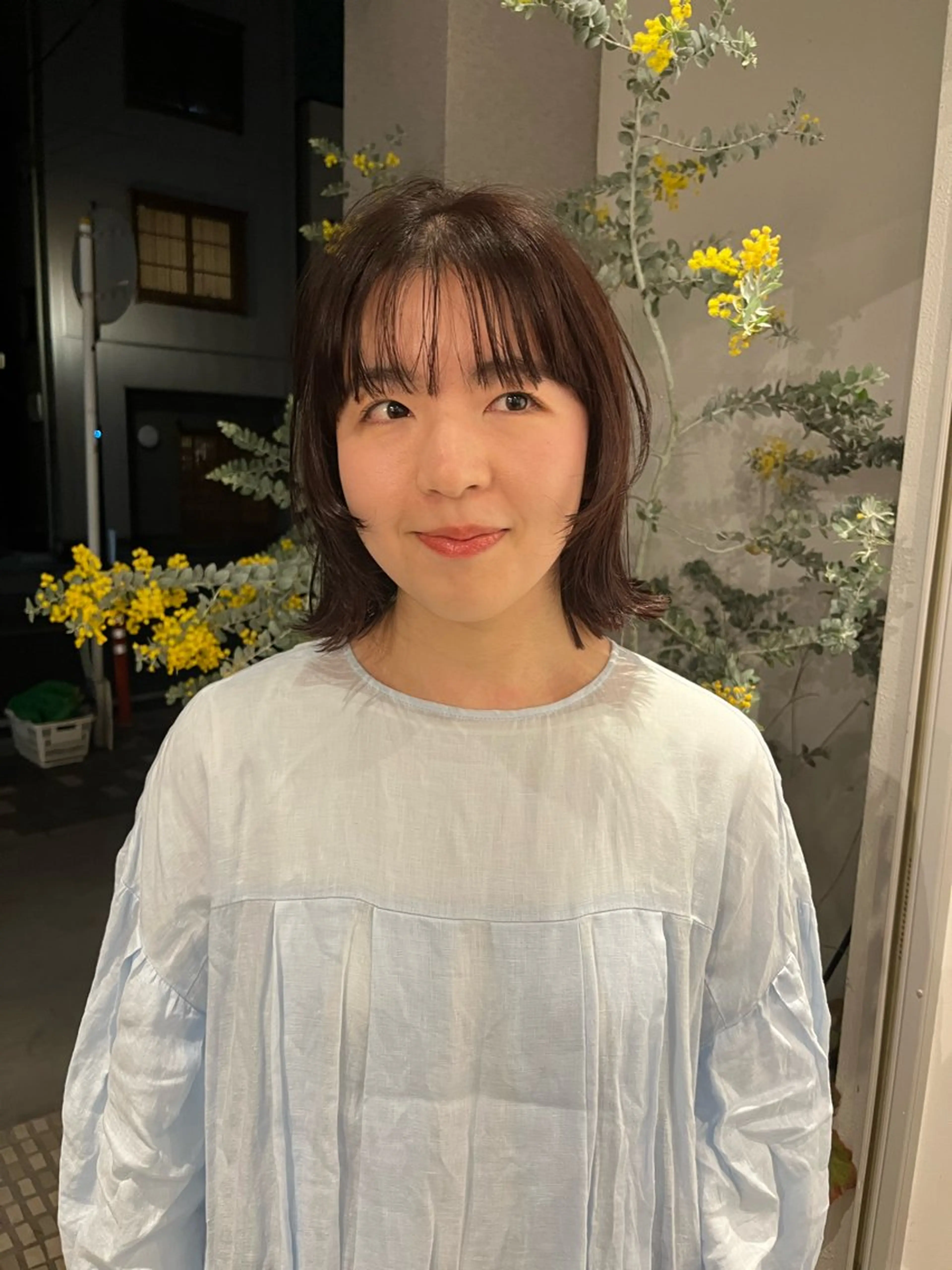 ショート 上米良 麻衣のヘアスタイル