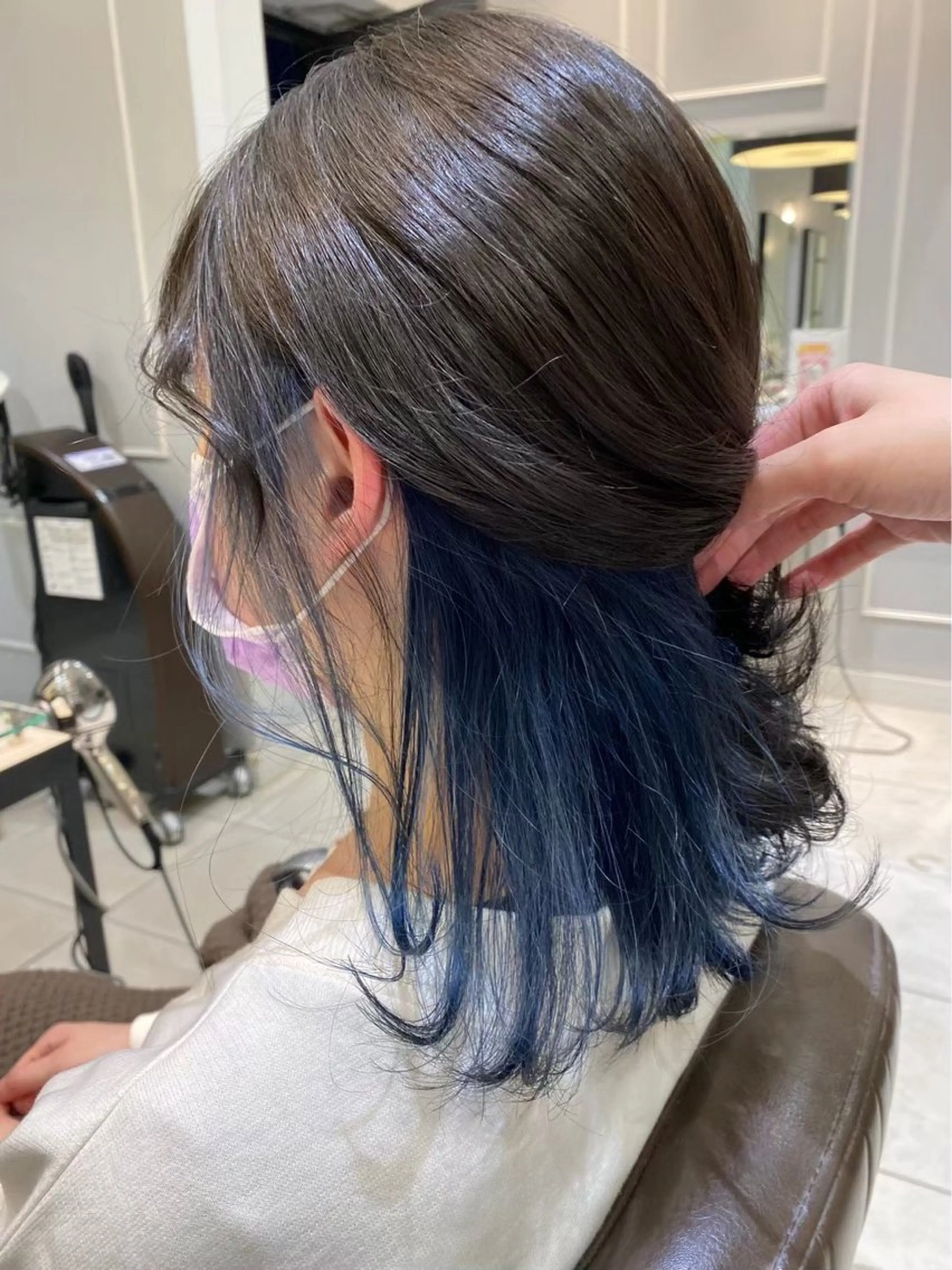 ミディアム カラー 🍎ハイトーンカラー /MANA🍎のヘアスタイル